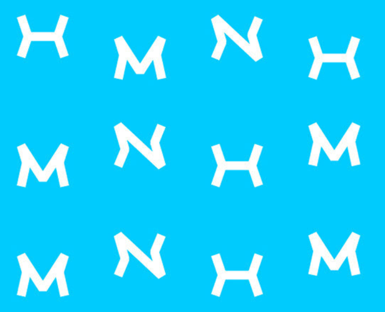 Логотип новостного агентства HM-NEWS — Брендинг на Dprofile