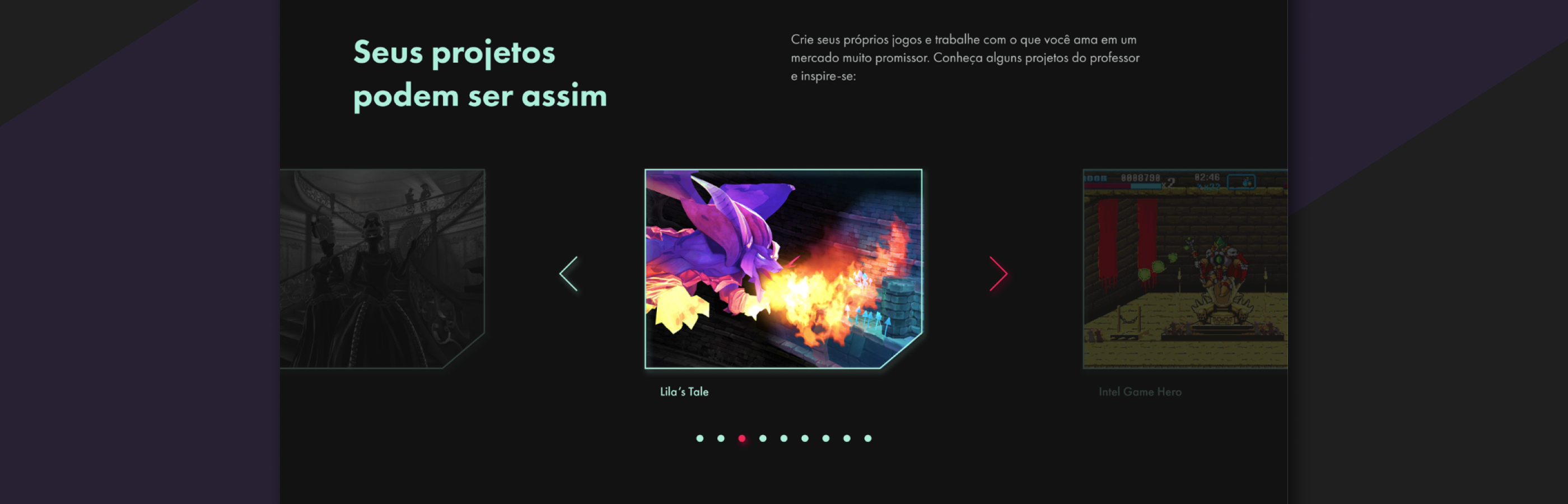 Promolanding for EBAC, Unity course 2021 — Изображение №9 — Интерфейсы на Dprofile
