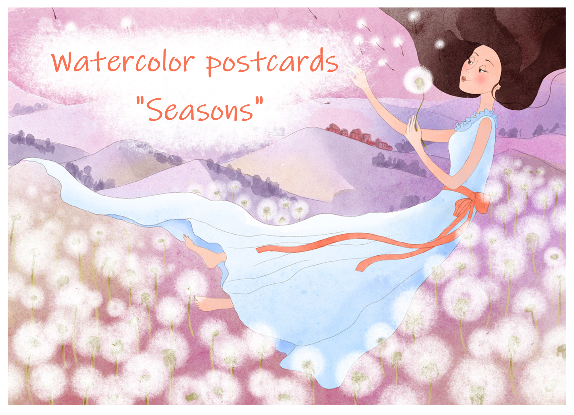 Series of illustrations “Seasons” — Изображение №1 — Иллюстрация на Dprofile