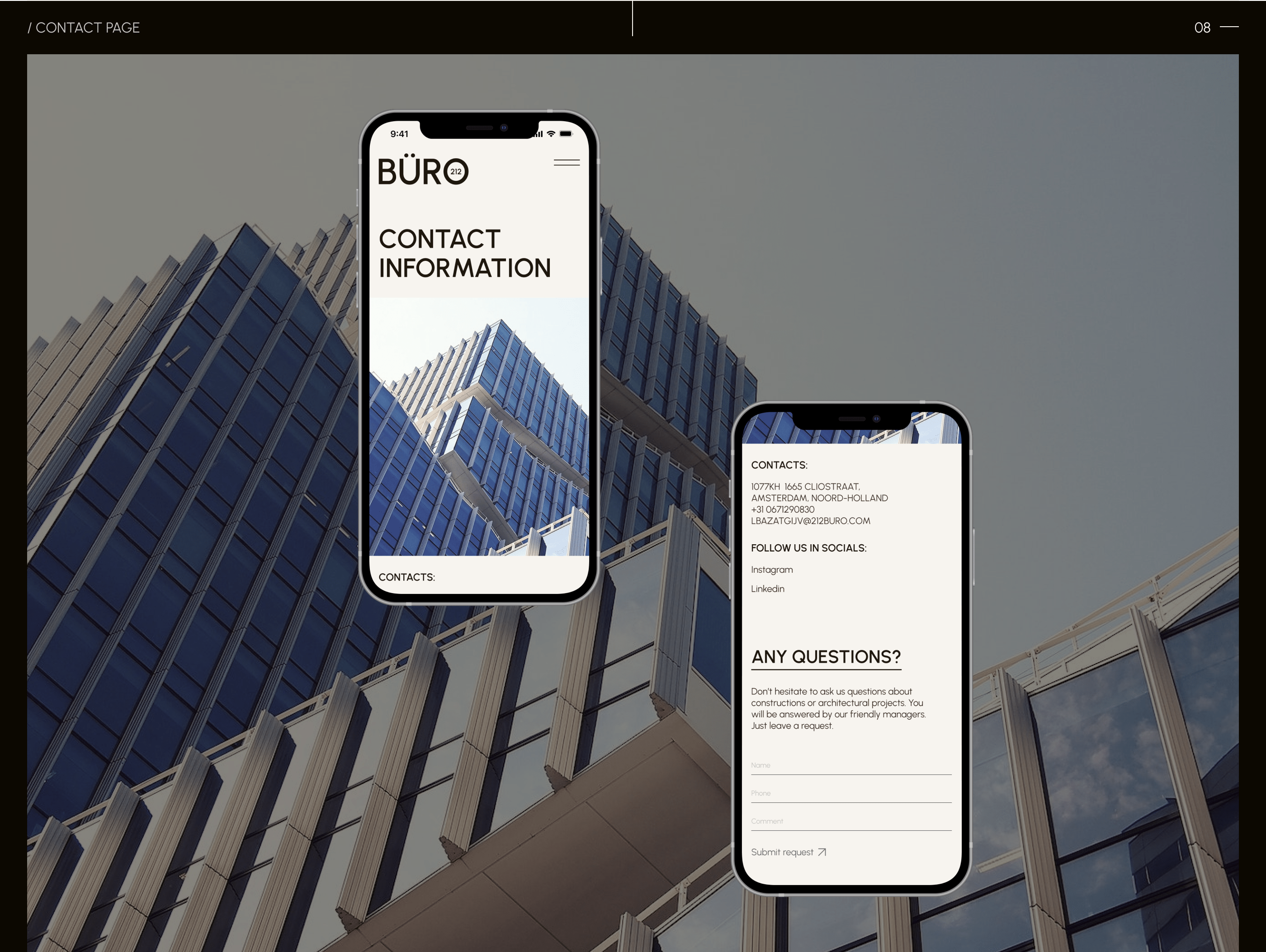 "The Büro 212" Архитектурное бюро — Изображение №10 — Интерфейсы на Dprofile