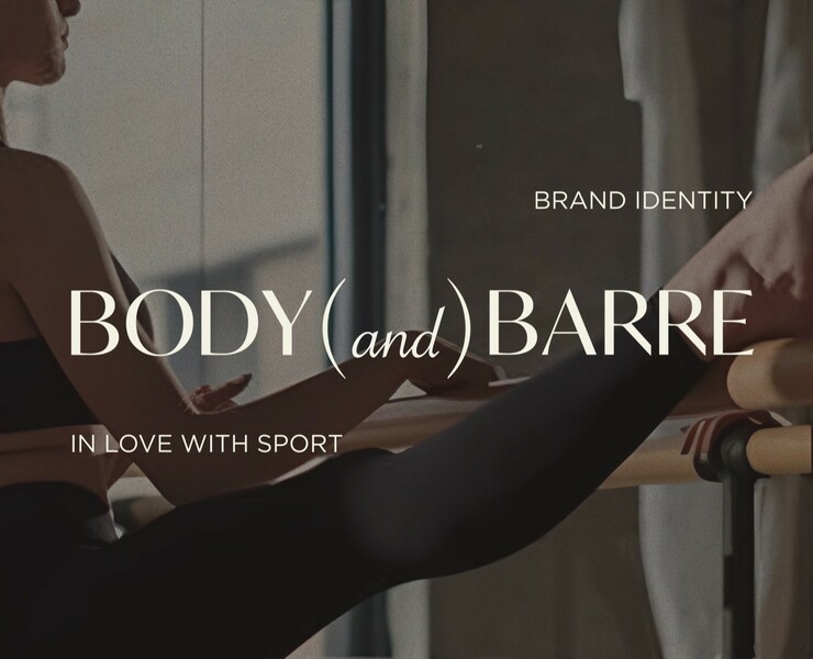 Brand identity for barre, pilates and fitness studio — Брендинг на Dprofile
