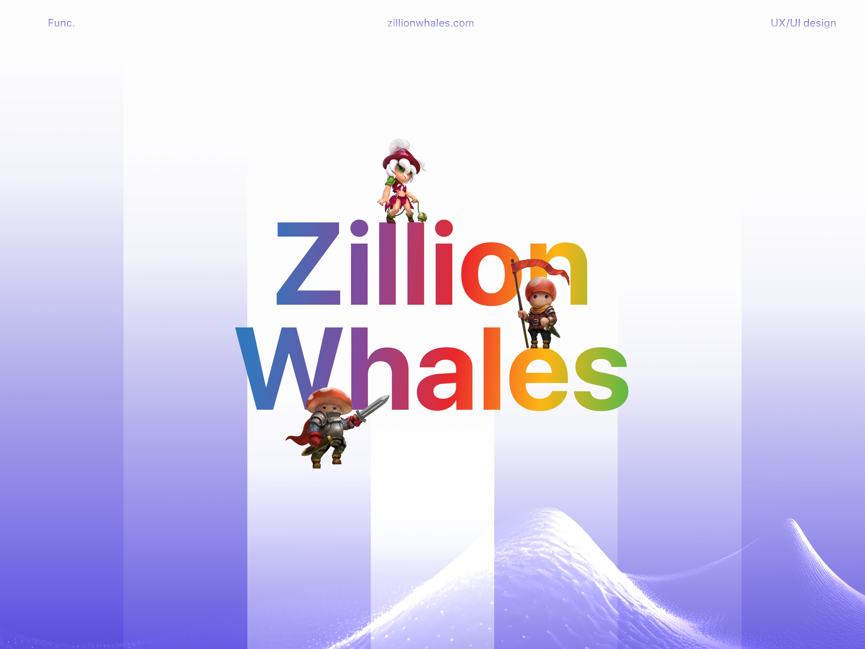 Zillion Whales — разработка сайта gamedev-студии — Изображение №1 — Интерфейсы на Dprofile