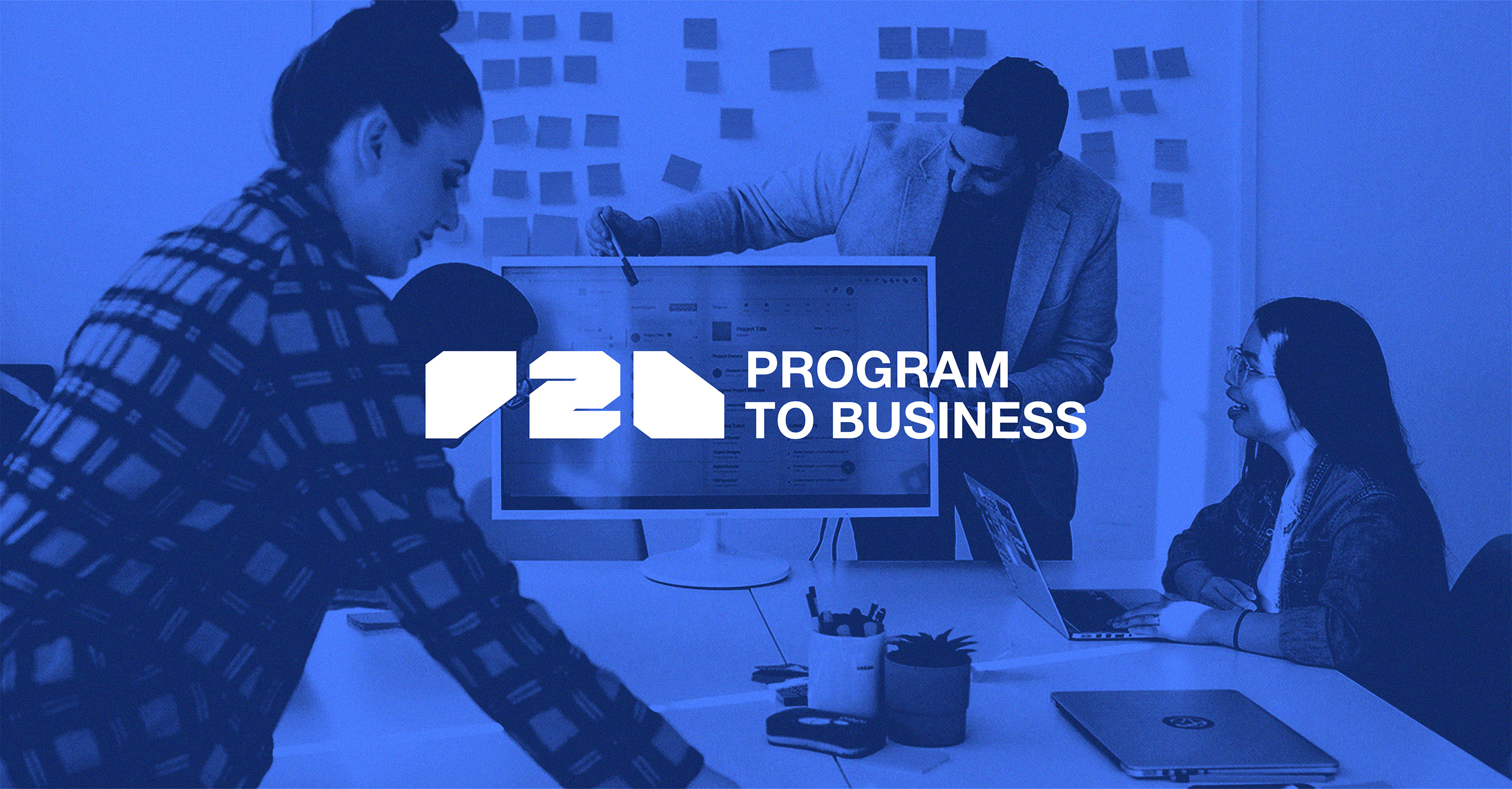 P2B - Program to Business | Branding & Identity — Изображение №6 — Брендинг, Графика на Dprofile