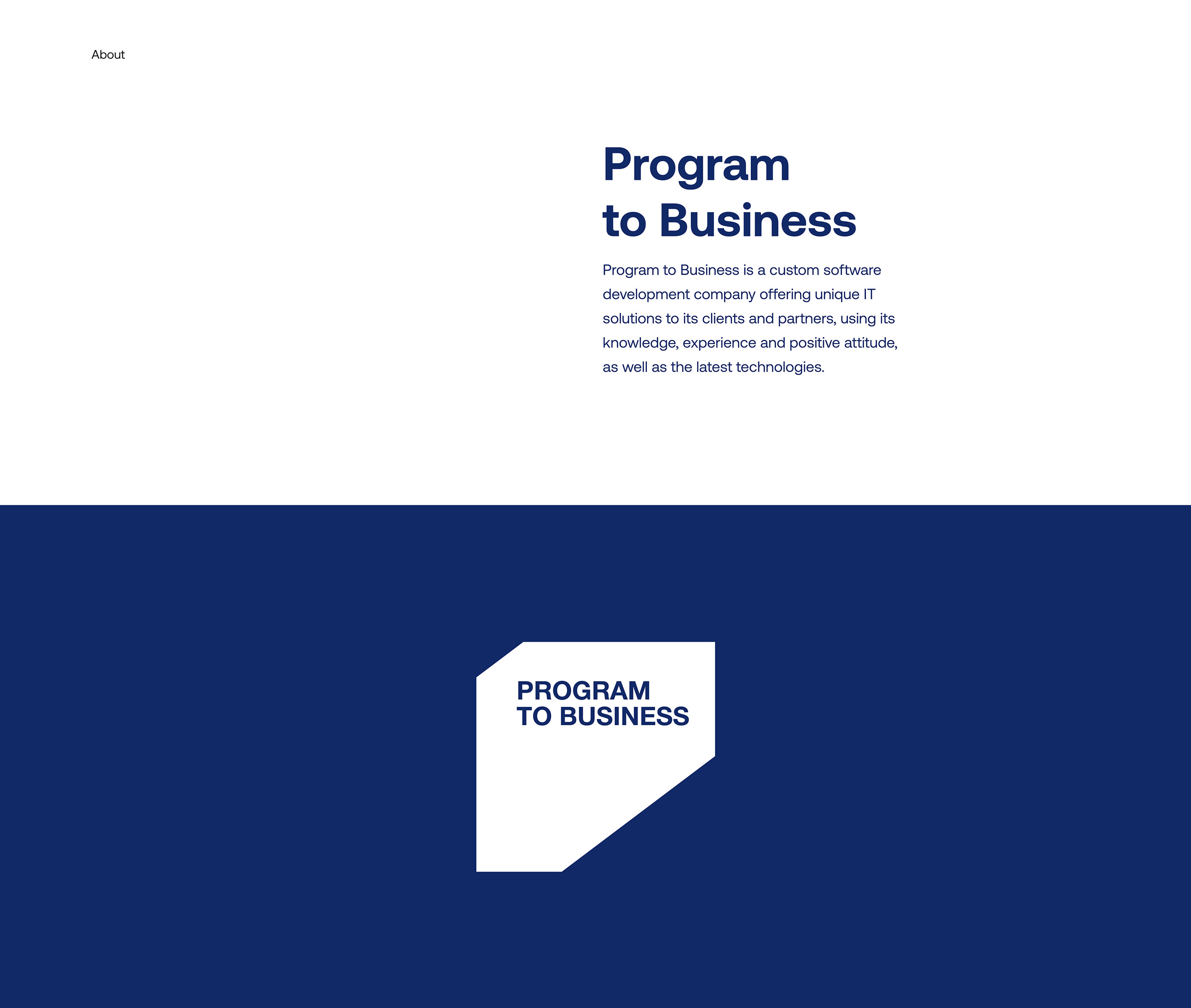 P2B - Program to Business | Branding & Identity — Изображение №3 — Брендинг, Графика на Dprofile