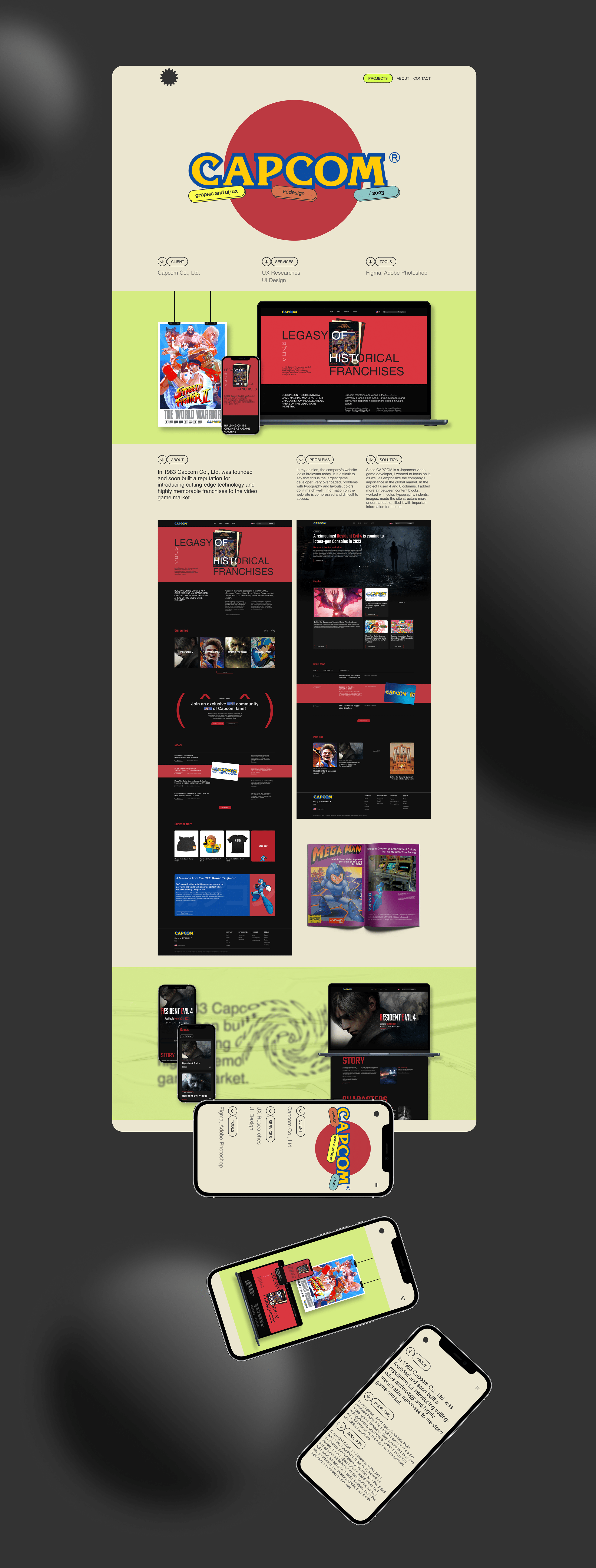 PERSONAL PORTFOLIO WEBSITE — Изображение №6 — Интерфейсы на Dprofile