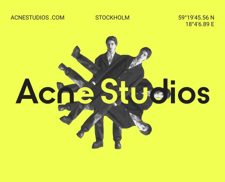 AcneStudios — Redesign Concept — Интерфейсы на Dprofile