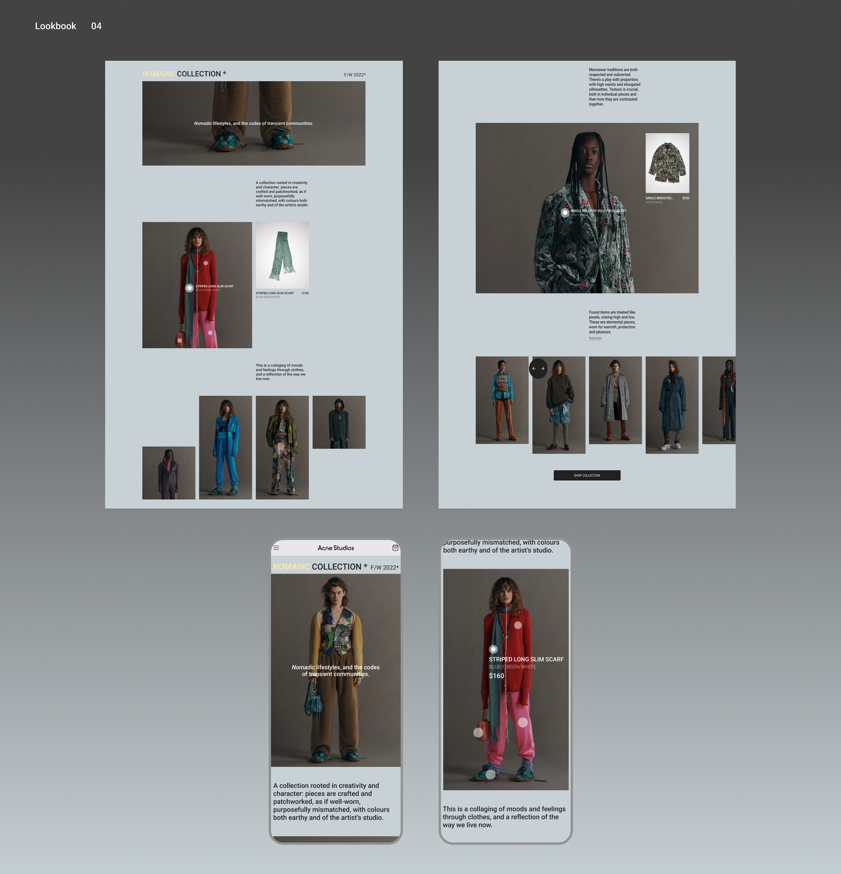AcneStudios — Redesign Concept — Изображение №9 — Интерфейсы на Dprofile