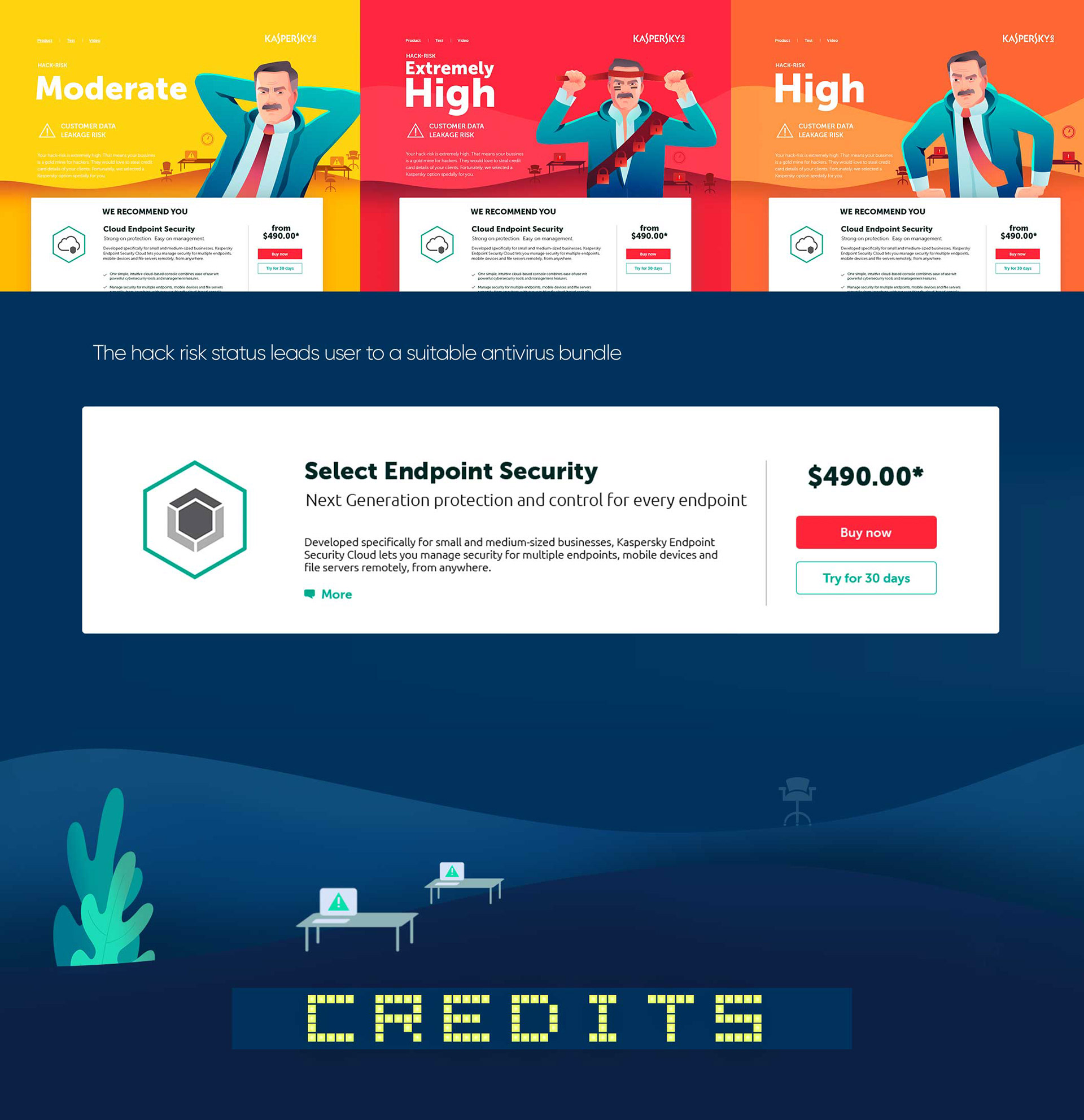 Kaspersky. Desperate hackers — Изображение №8 — Иллюстрация, Маркетинг на Dprofile