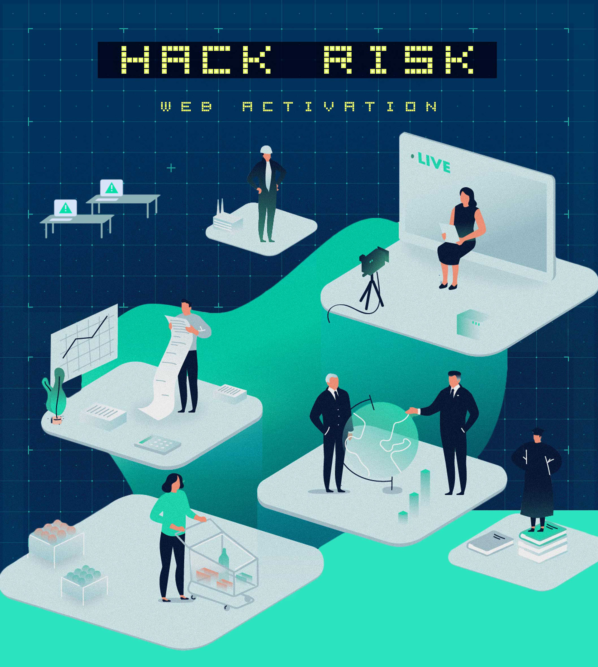Kaspersky. Desperate hackers — Изображение №5 — Иллюстрация, Маркетинг на Dprofile