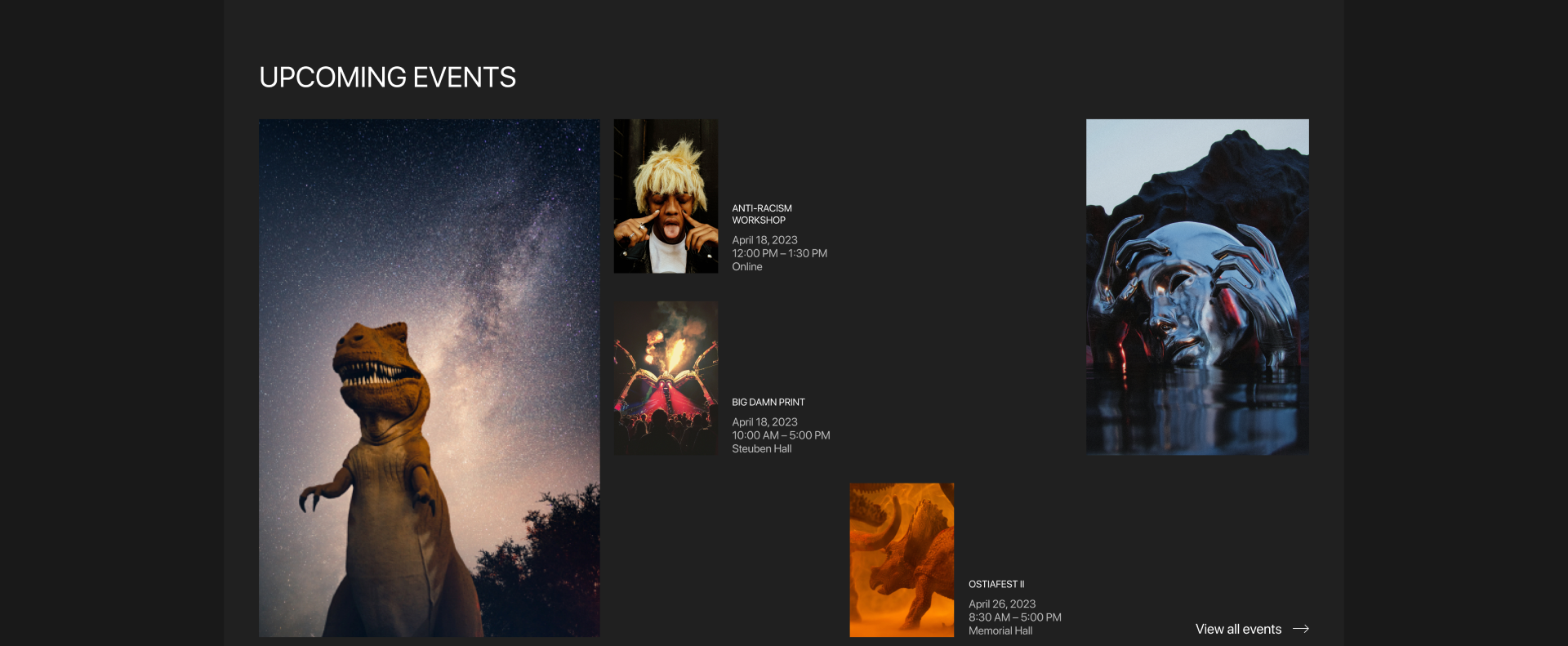 Pratt institute. Сorporate website — Изображение №2 — Интерфейсы, Графика на Dprofile