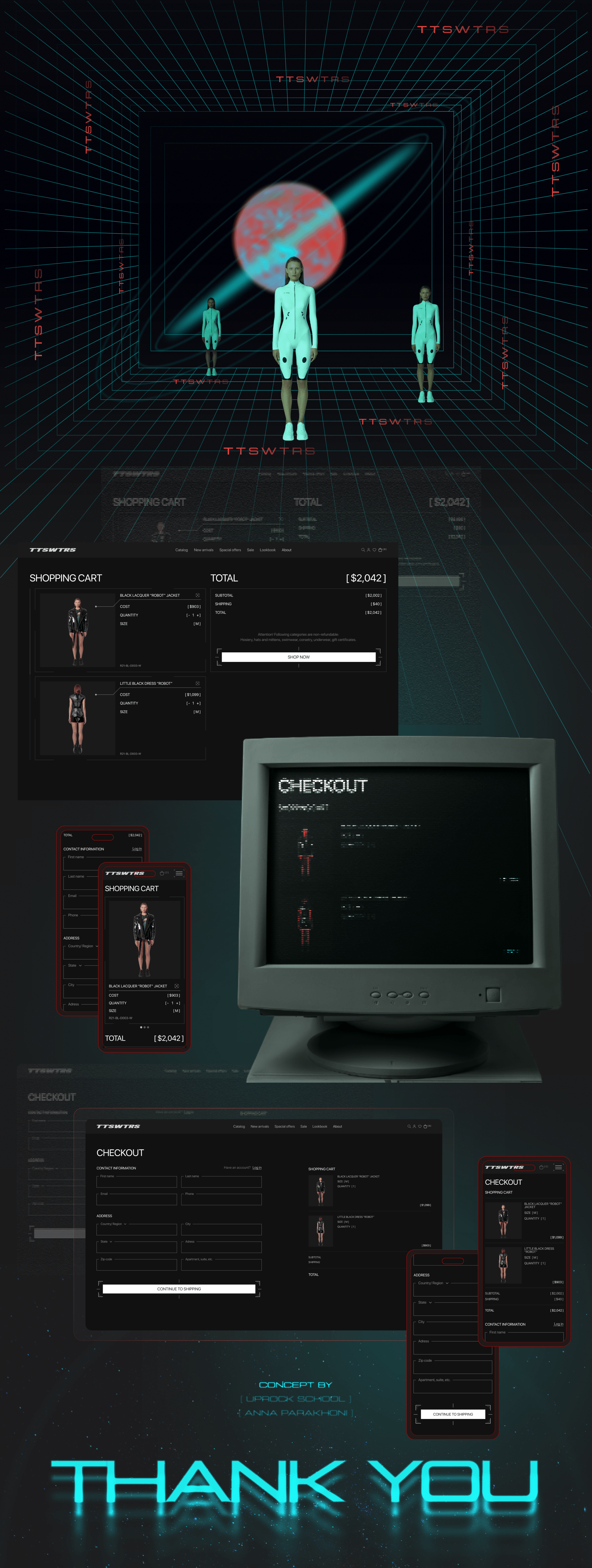 TTSWTRS | Redesign concept | E-commerce — Изображение №5 — Интерфейсы, Графика на Dprofile
