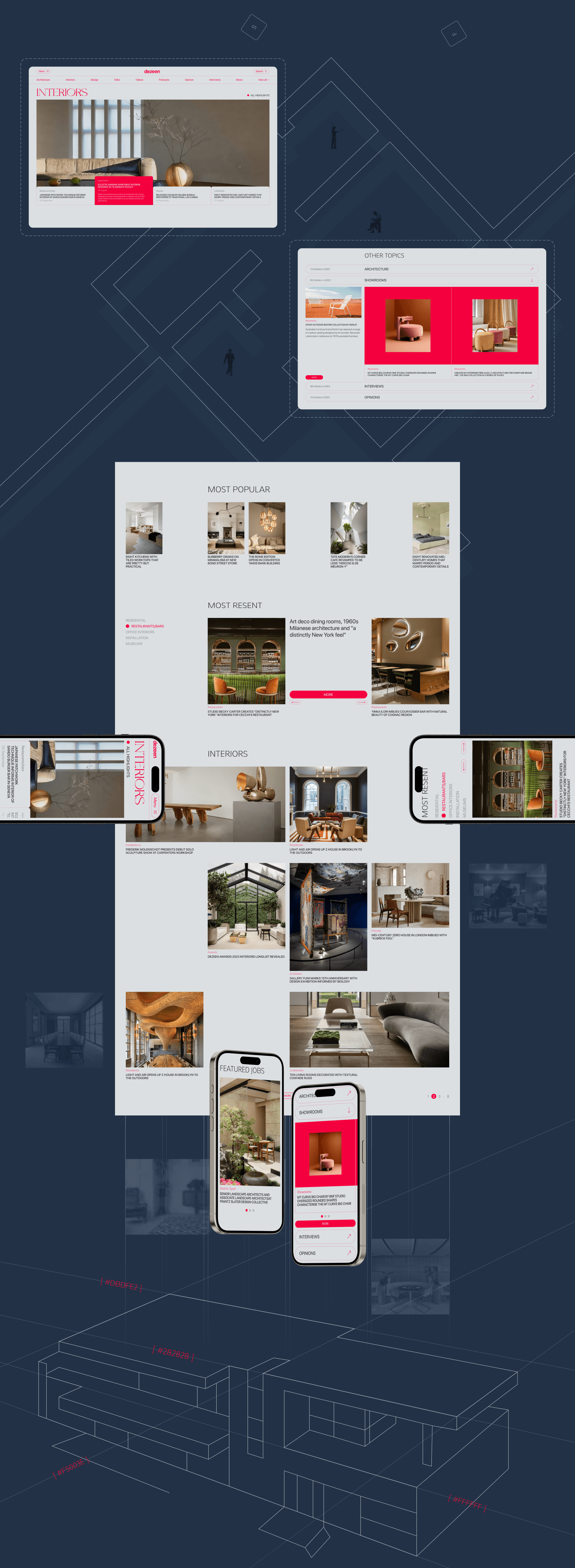 Dezeen | Online magazine — Изображение №3 — Интерфейсы, Графика на Dprofile