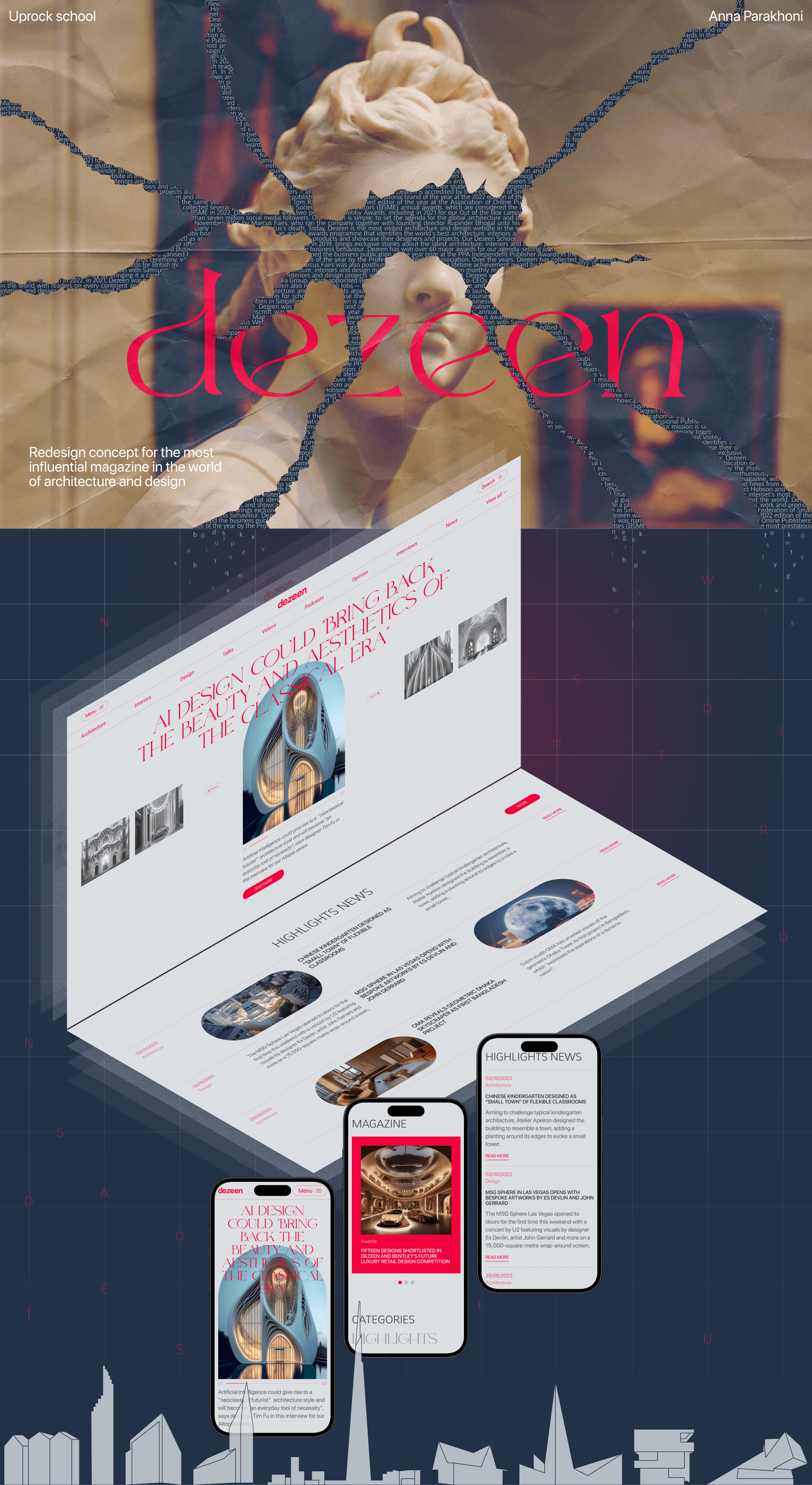 Dezeen | Online magazine — Изображение №1 — Интерфейсы, Графика на Dprofile