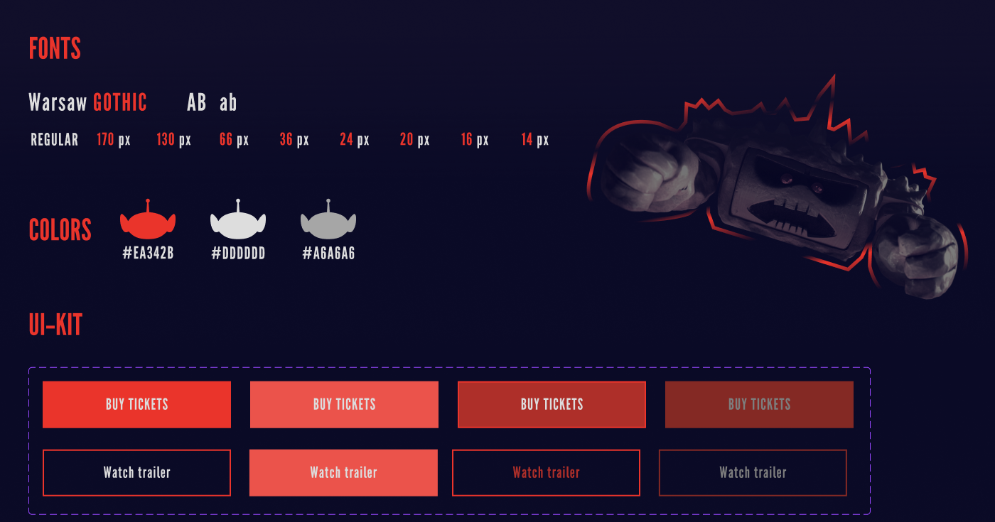 Toy story 3 - Landing Page — Изображение №12 — Интерфейсы на Dprofile