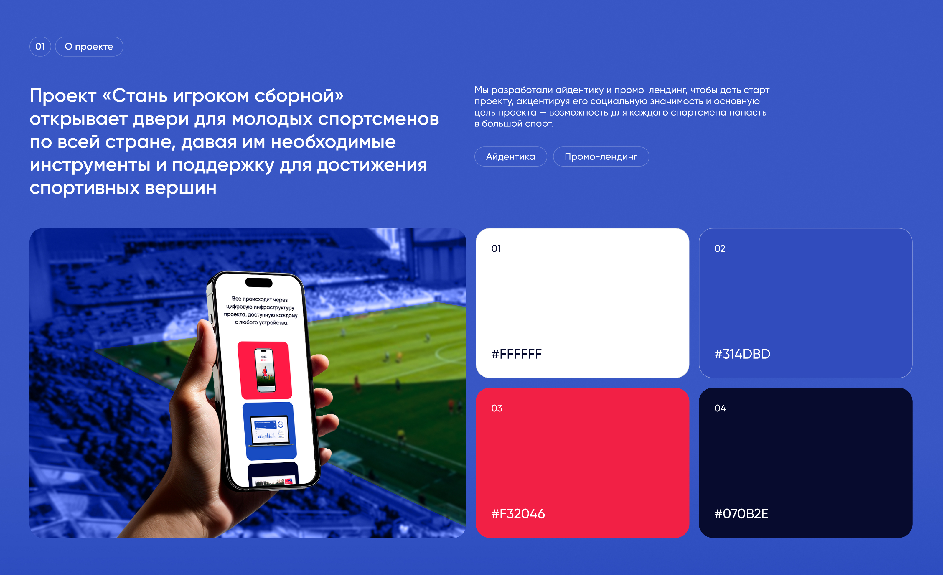 Стань игроком сборной — Изображение №1 — Интерфейсы, Брендинг на Dprofile