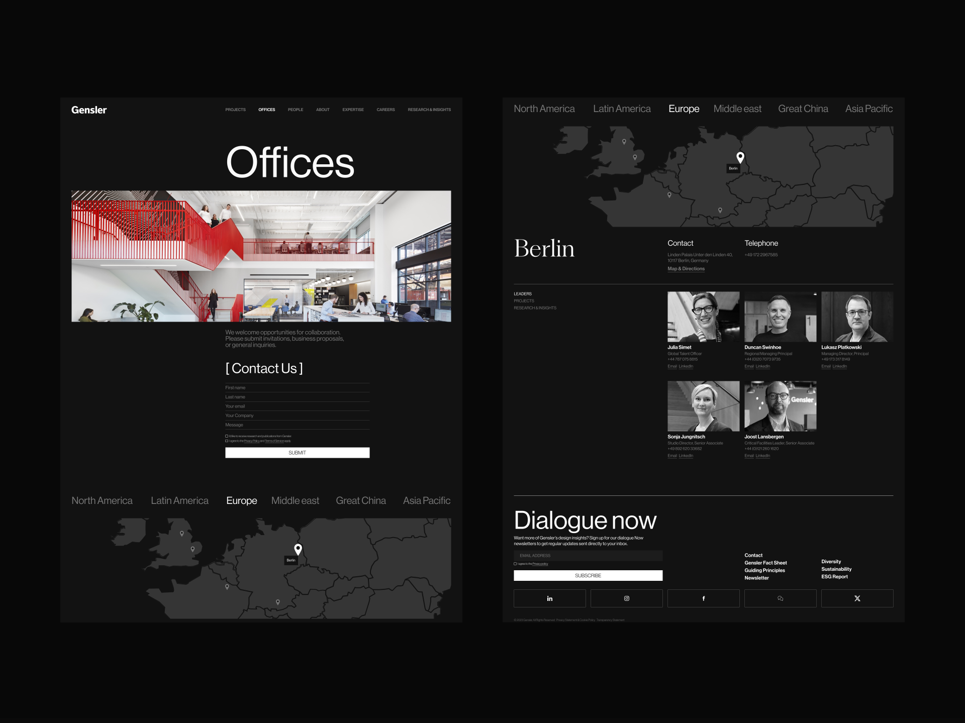 Gensler | Corporate website | Redesign — Изображение №11 — Интерфейсы на Dprofile