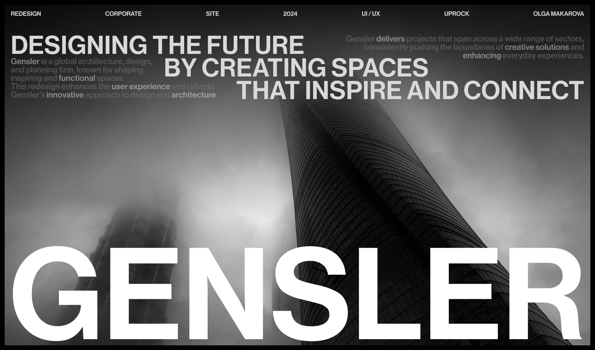 Gensler | Corporate website | Redesign — Изображение №1 — Интерфейсы на Dprofile
