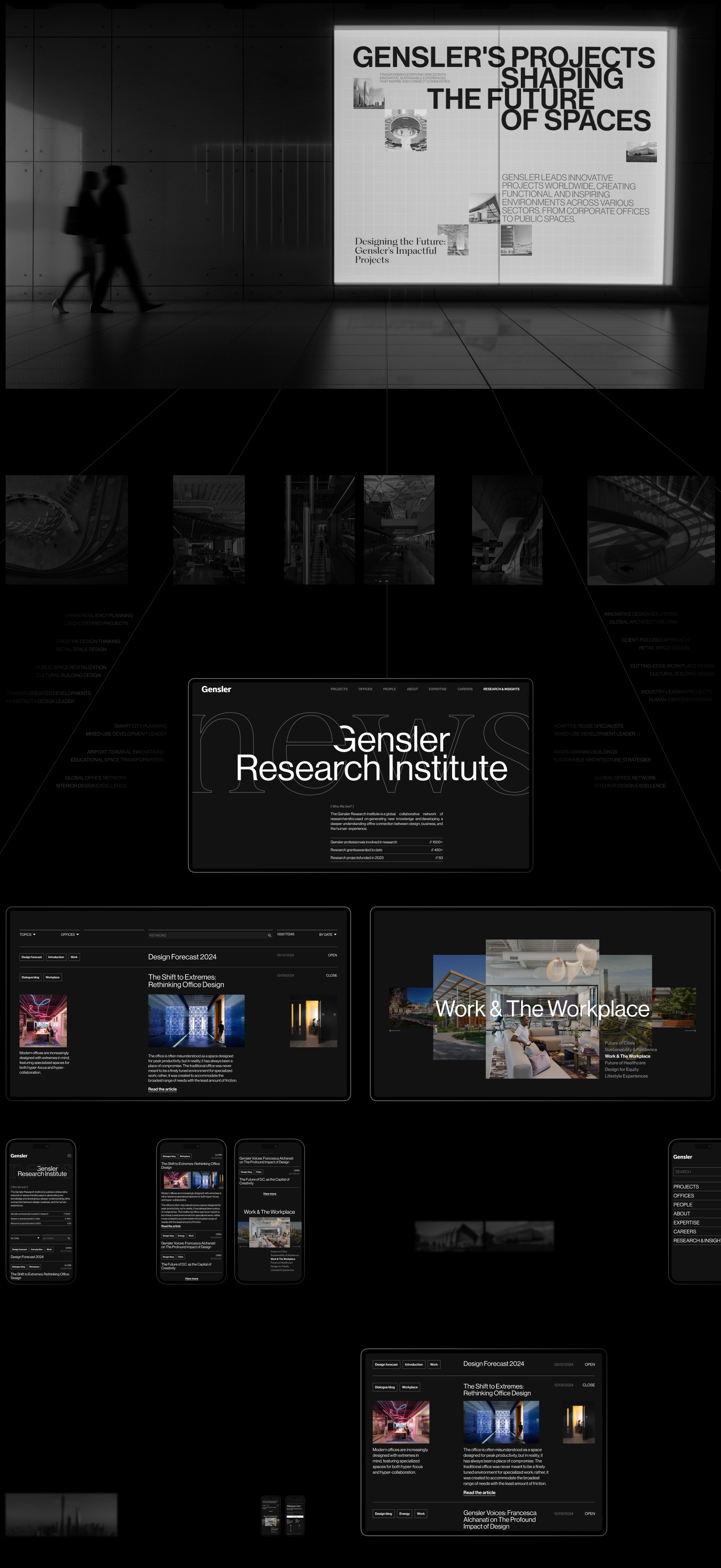 Gensler | Corporate website | Redesign — Изображение №9 — Интерфейсы на Dprofile