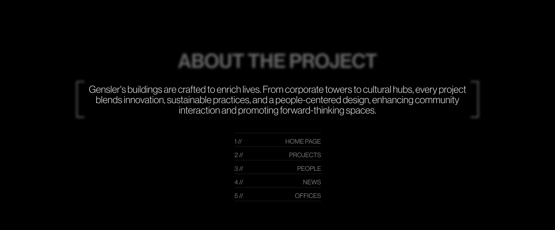 Gensler | Corporate website | Redesign — Изображение №2 — Интерфейсы на Dprofile