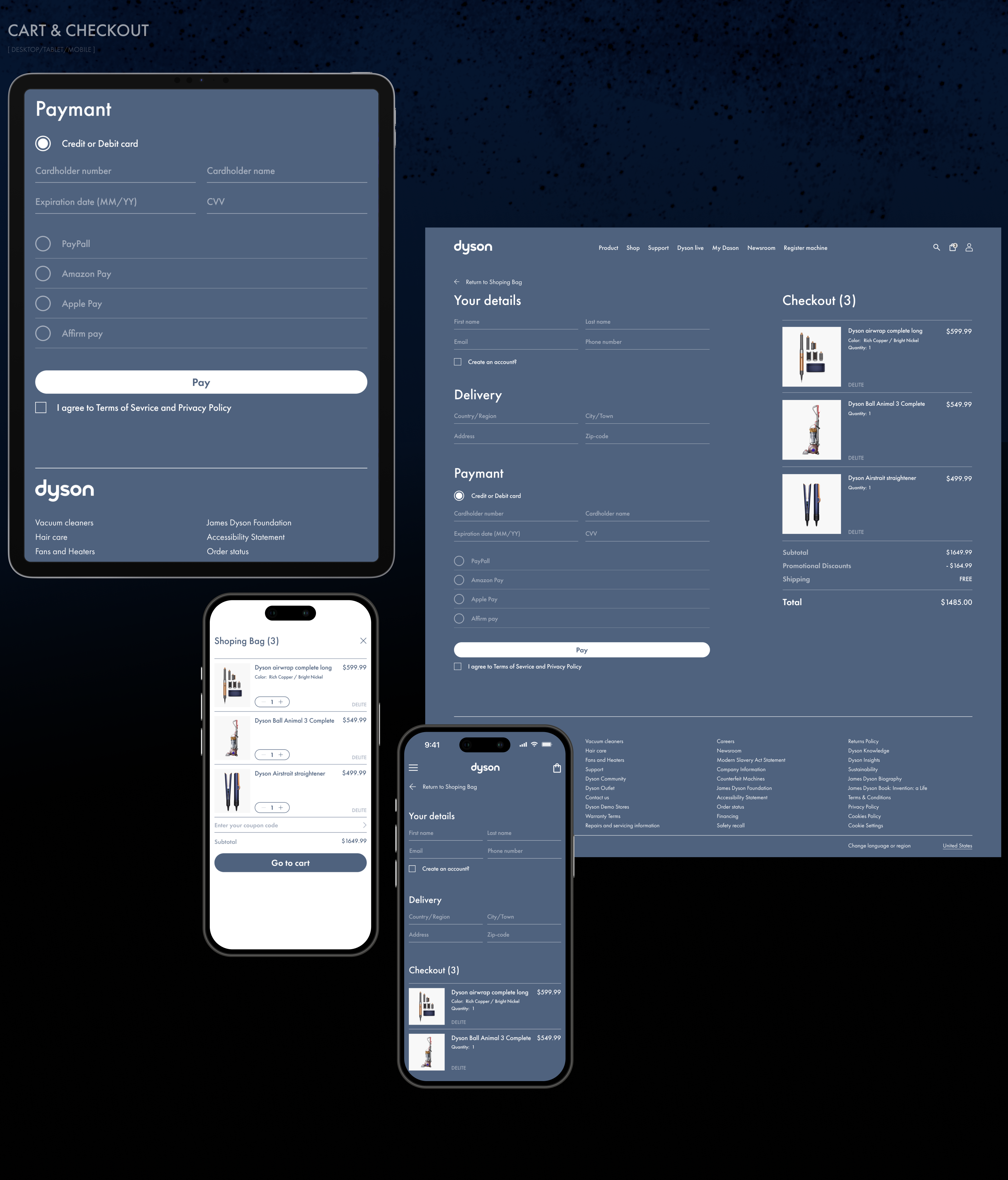 Dyson | Corporate website Redesign — Изображение №4 — Интерфейсы на Dprofile
