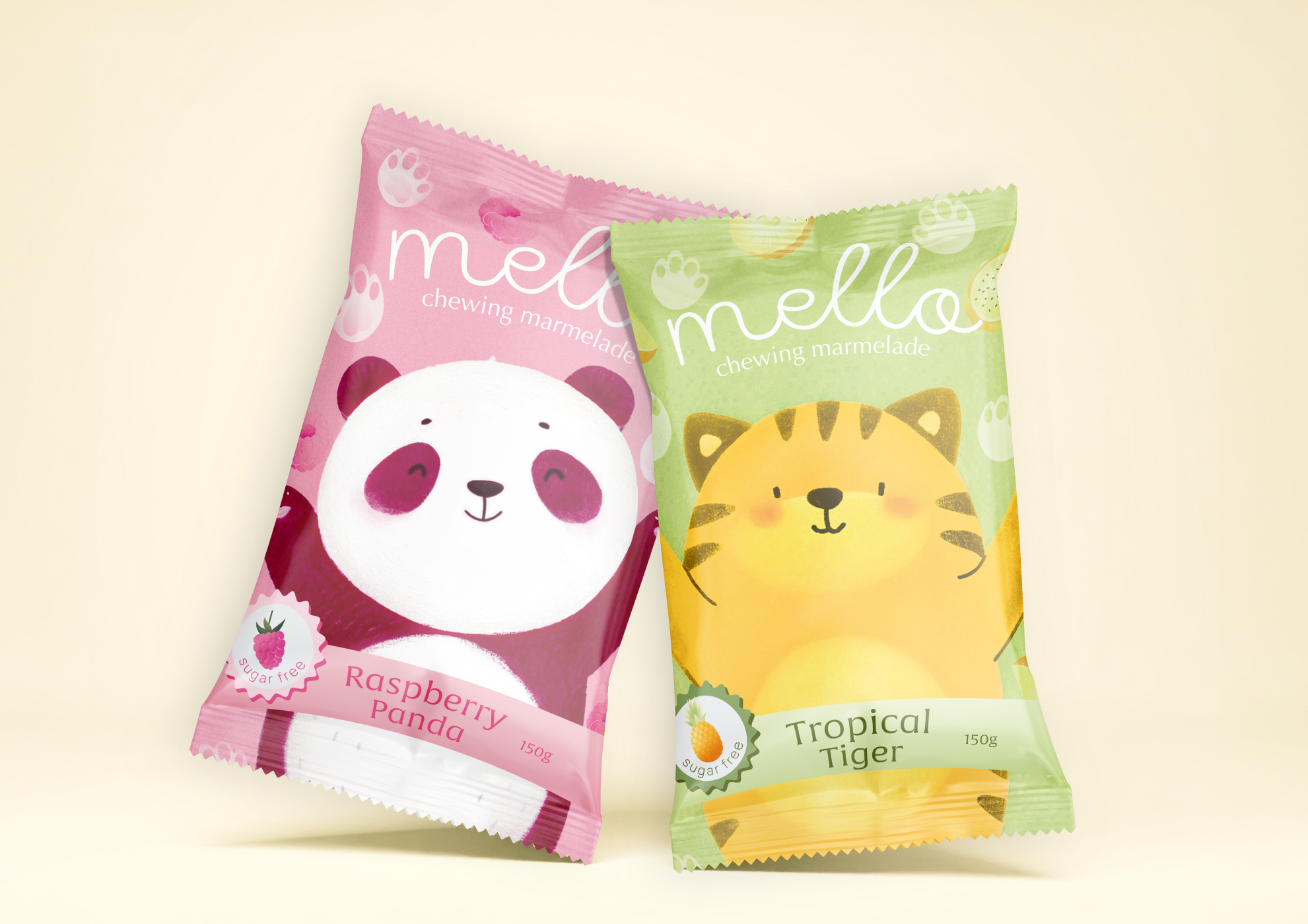 Дизайн упаковки детский мармеладок Mello — Изображение №4 — Брендинг на Dprofile