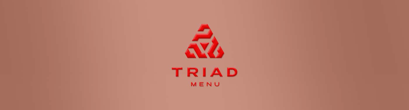 TRIAD MENU — Изображение №1 — Брендинг, Маркетинг на Dprofile