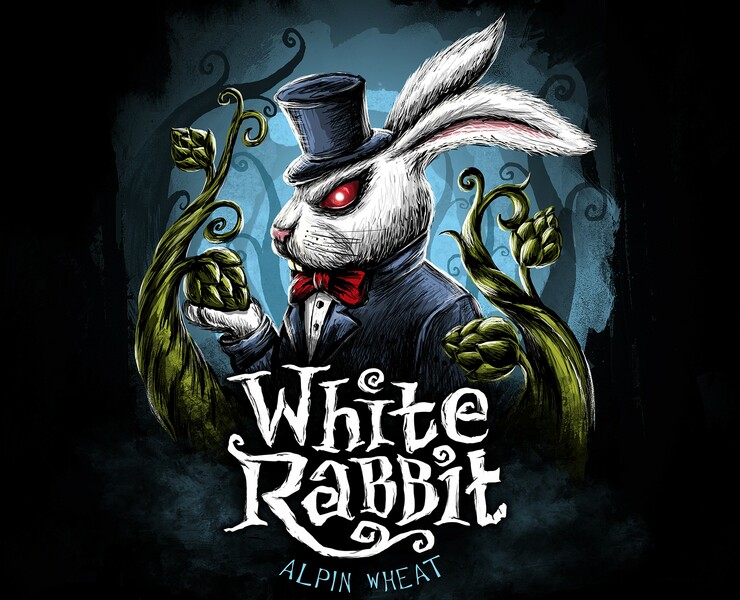 WHITE RABBIT — Брендинг, Иллюстрация на Dprofile