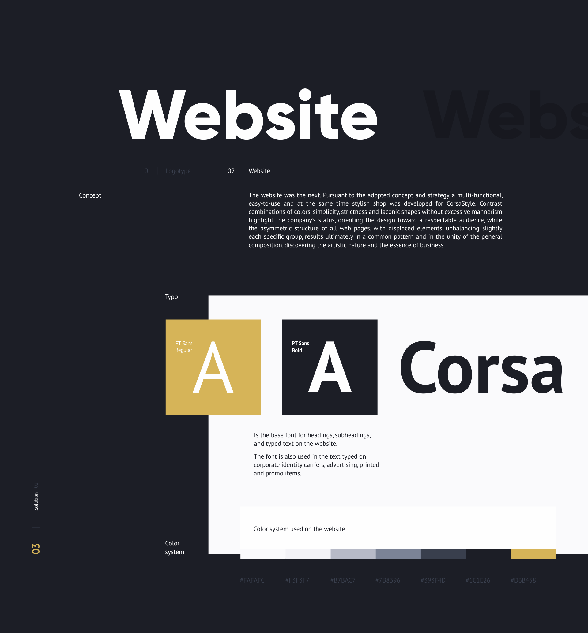 CorsaStyle — Website Design — Изображение №3 — Интерфейсы на Dprofile
