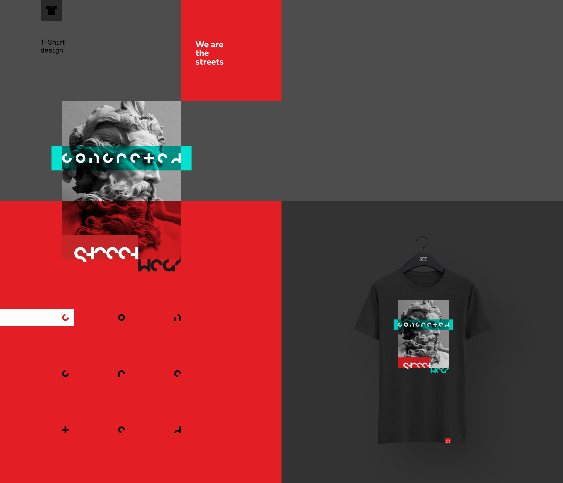 Concreted — Visual Identity Concept — Изображение №16 — Брендинг, Графика на Dprofile