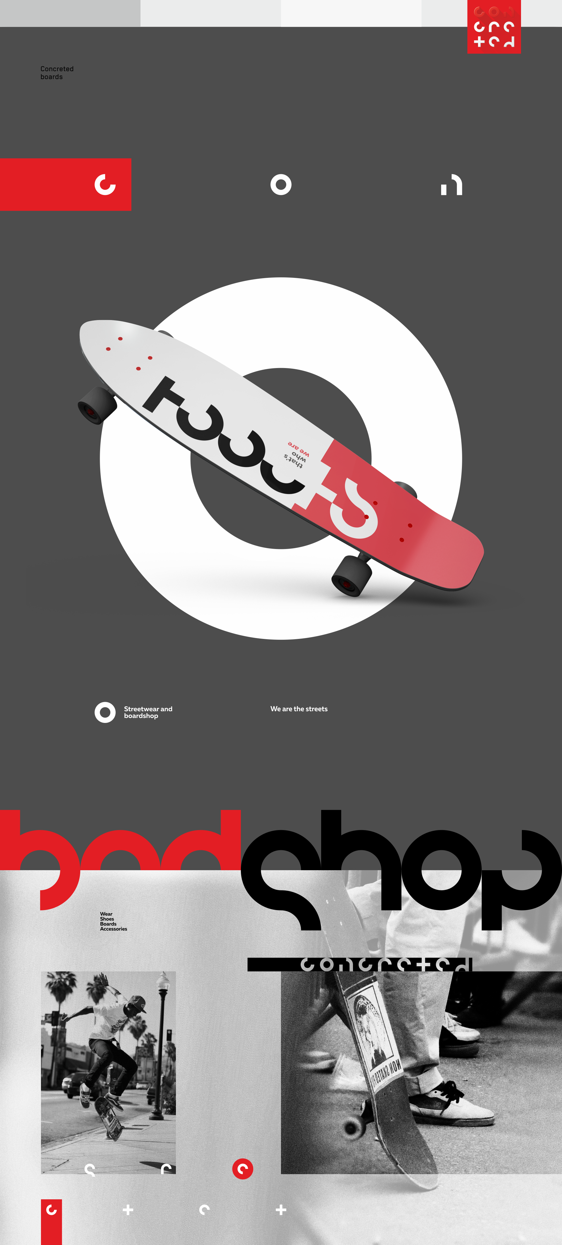 Concreted — Visual Identity Concept — Изображение №21 — Брендинг, Графика на Dprofile