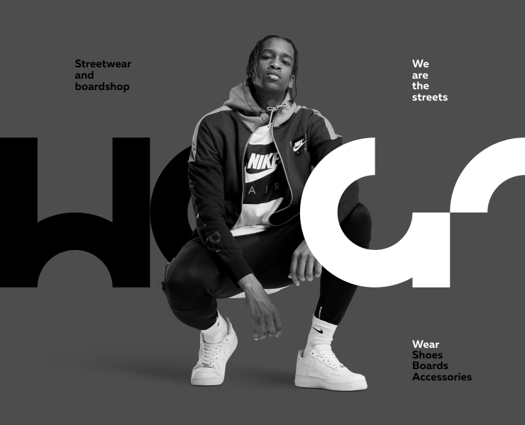 Concreted — Visual Identity Concept — Брендинг, Графика на Dprofile