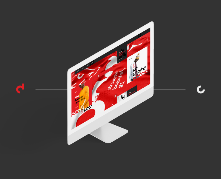 Concreted — Website Concept — Интерфейсы, Брендинг на Dprofile