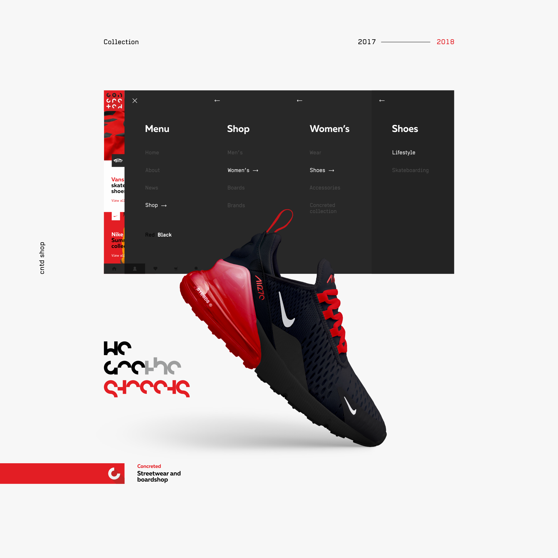 Concreted — Website Concept — Изображение №14 — Интерфейсы, Брендинг на Dprofile