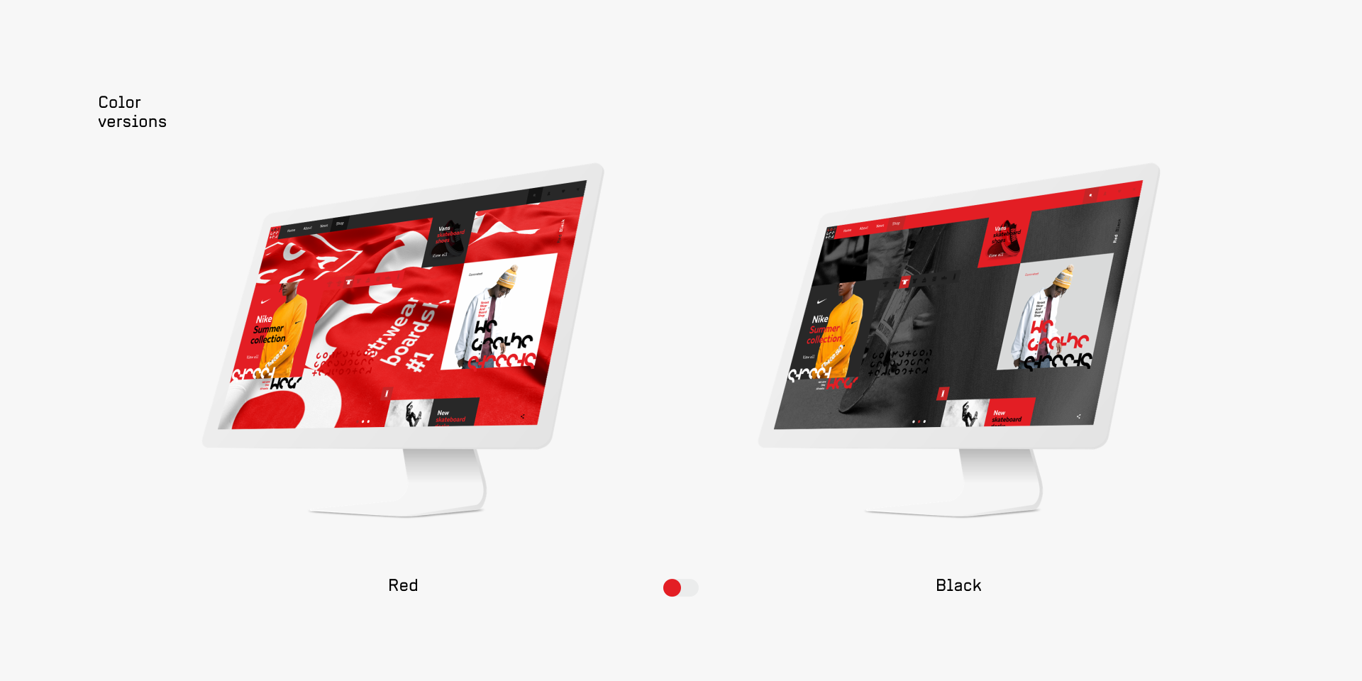 Concreted — Website Concept — Изображение №4 — Интерфейсы, Брендинг на Dprofile