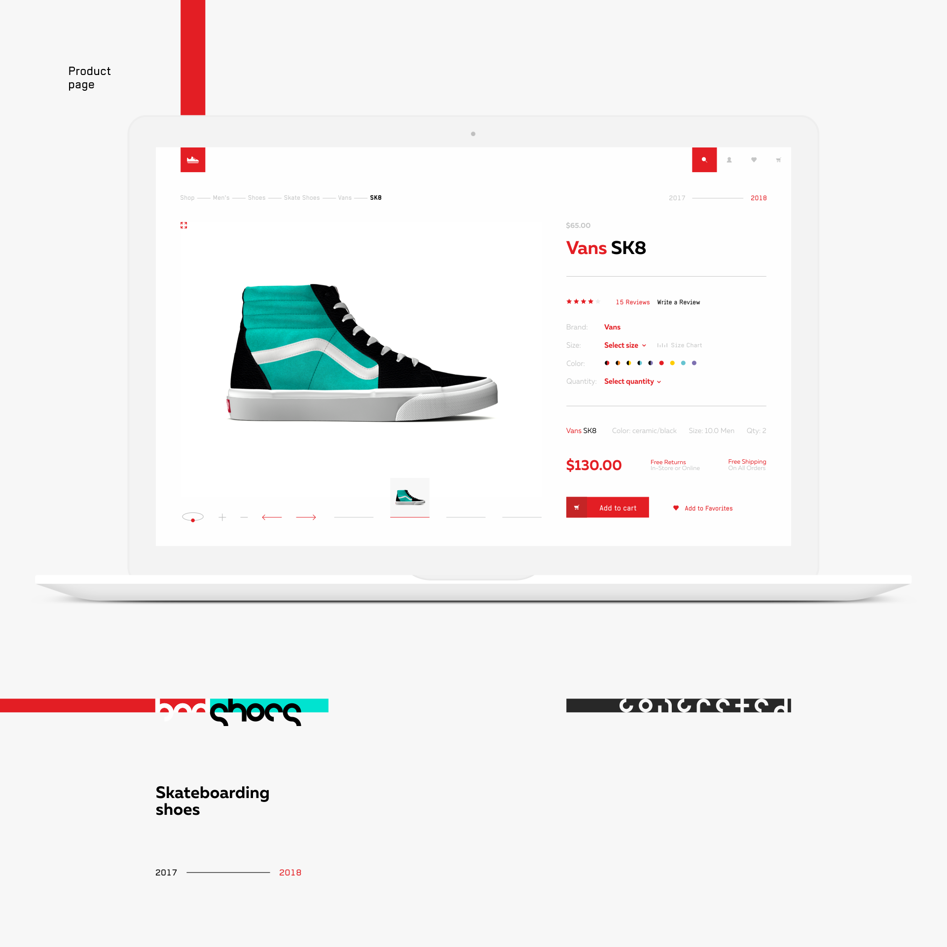 Concreted — Website Concept — Изображение №9 — Интерфейсы, Брендинг на Dprofile