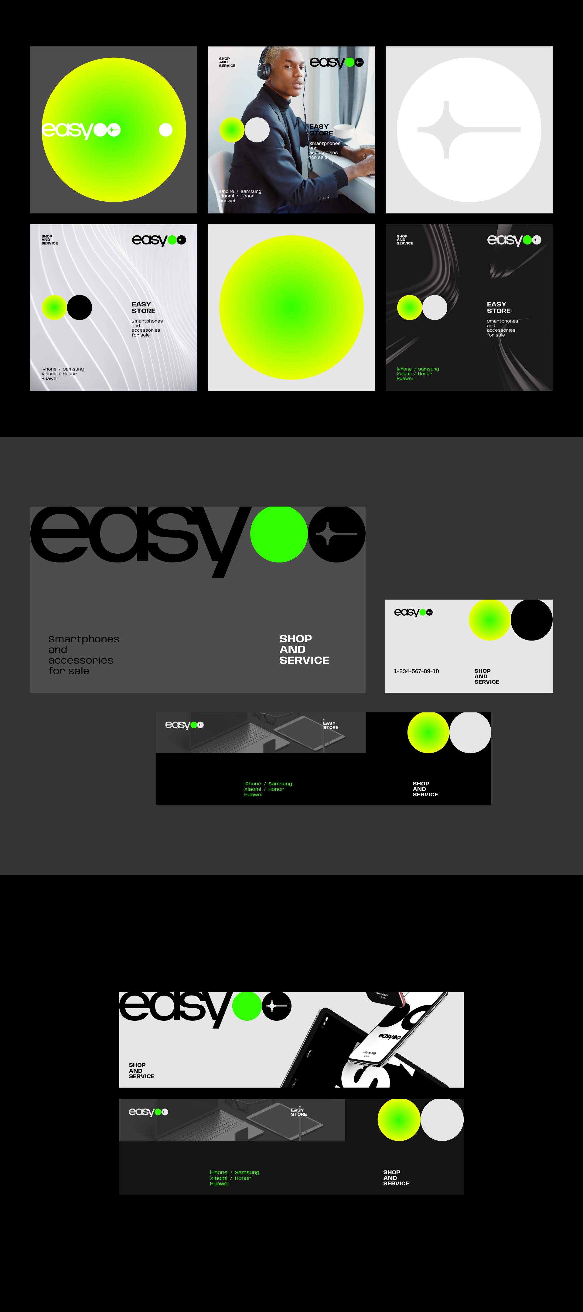 Easy — Logo Design and Visual Identity — Изображение №5 — Брендинг, Графика на Dprofile