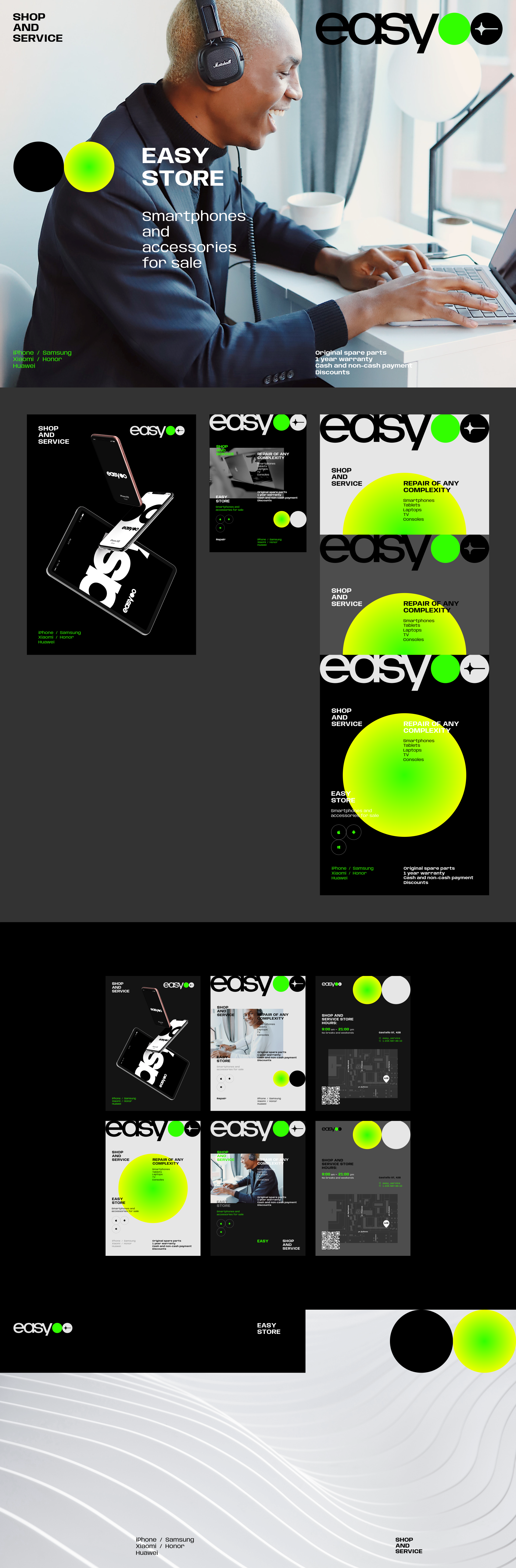 Easy — Logo Design and Visual Identity — Изображение №4 — Брендинг, Графика на Dprofile