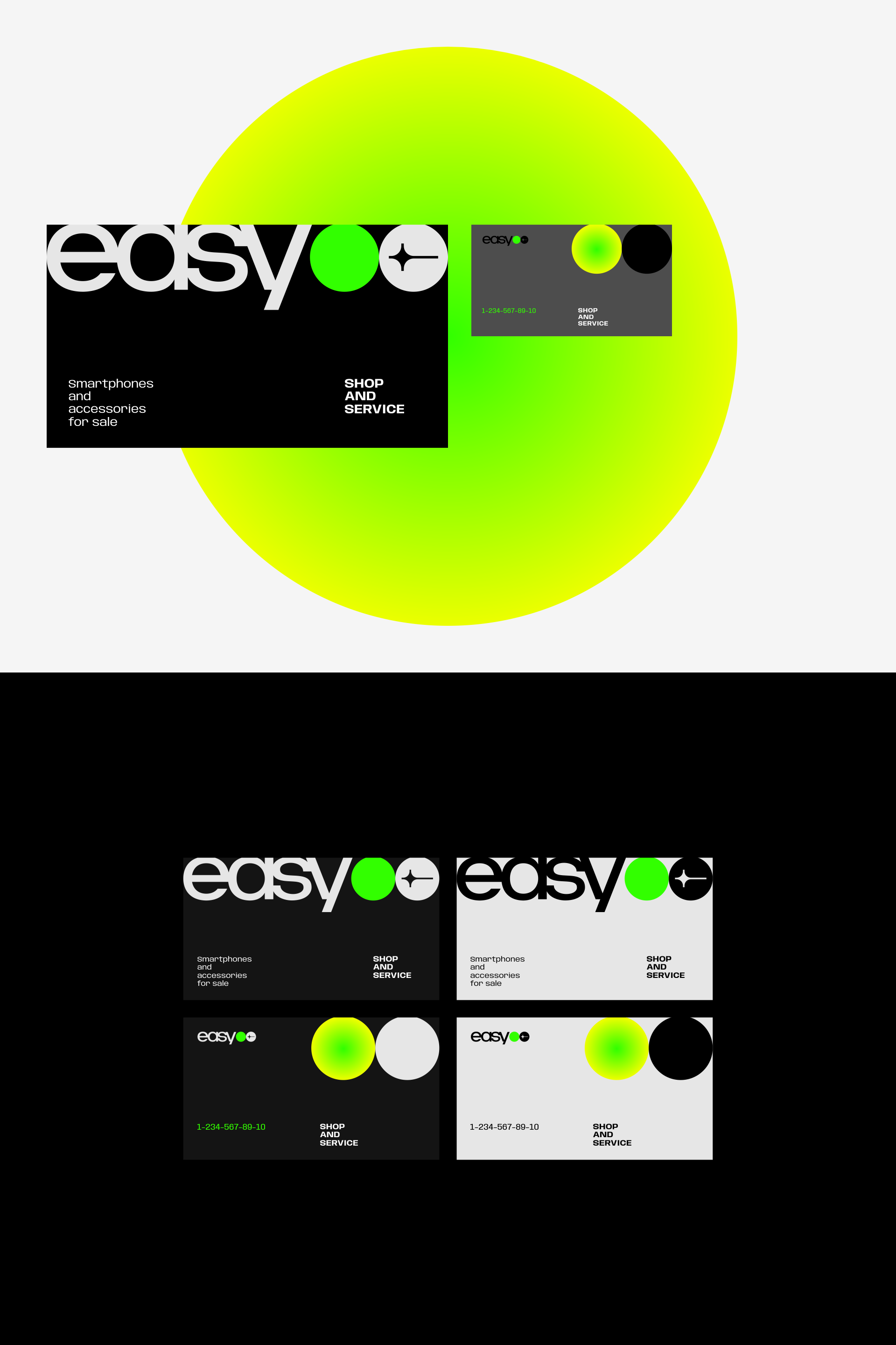 Easy — Logo Design and Visual Identity — Изображение №3 — Брендинг, Графика на Dprofile