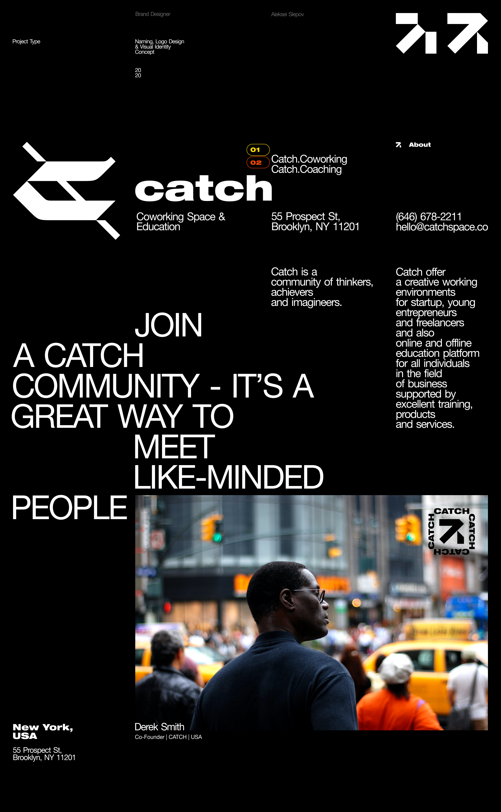 Catch — Visual Identity Concept — Изображение №1 — Брендинг, Графика на Dprofile