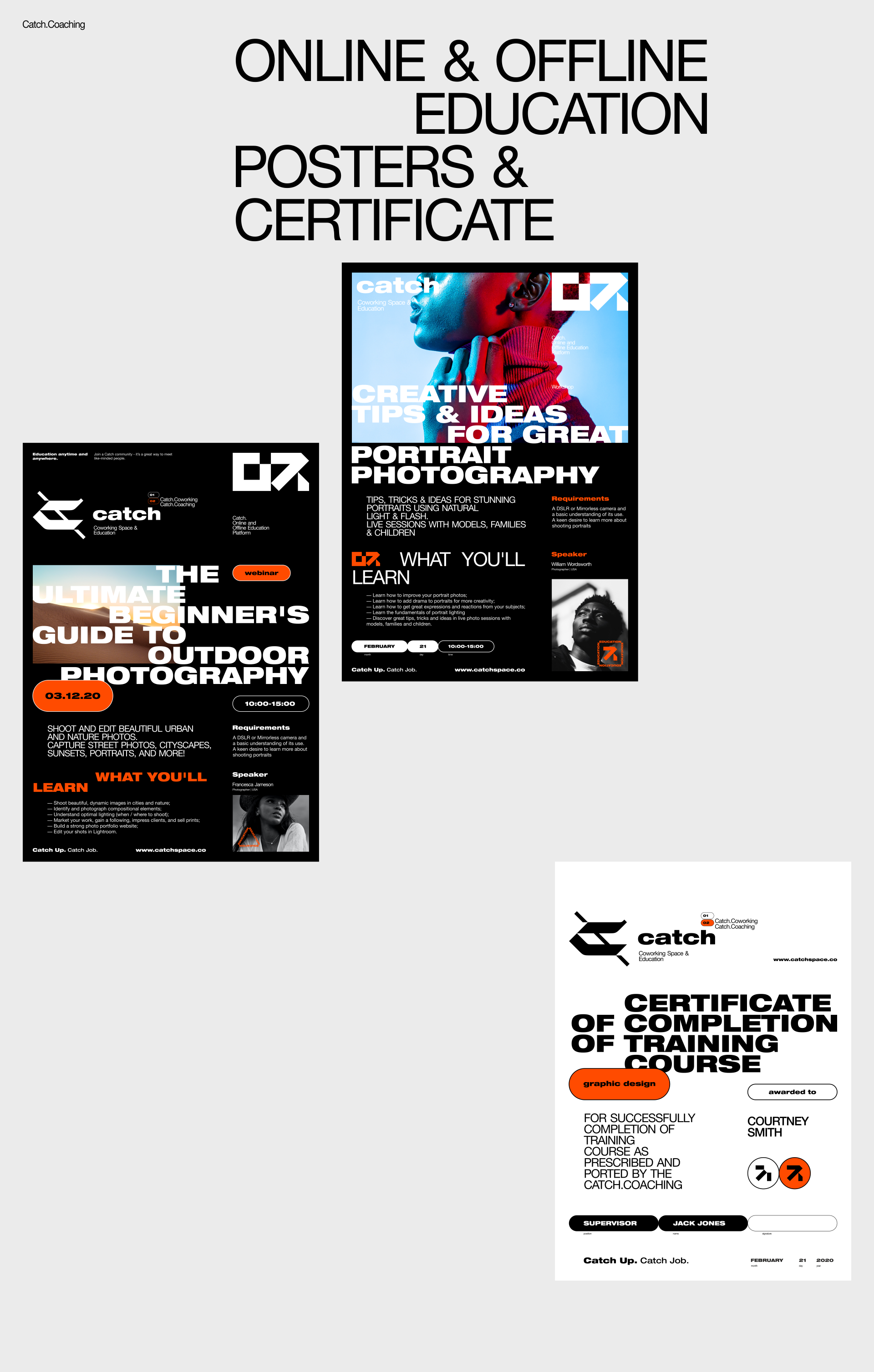 Catch — Visual Identity Concept — Изображение №12 — Брендинг, Графика на Dprofile