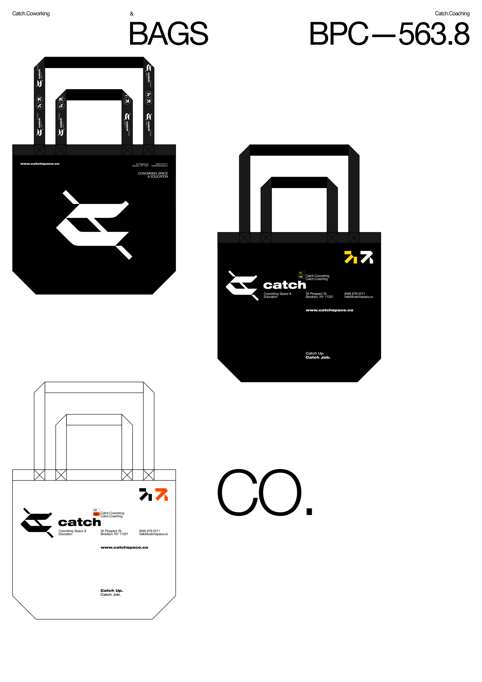 Catch — Visual Identity Concept — Изображение №21 — Брендинг, Графика на Dprofile
