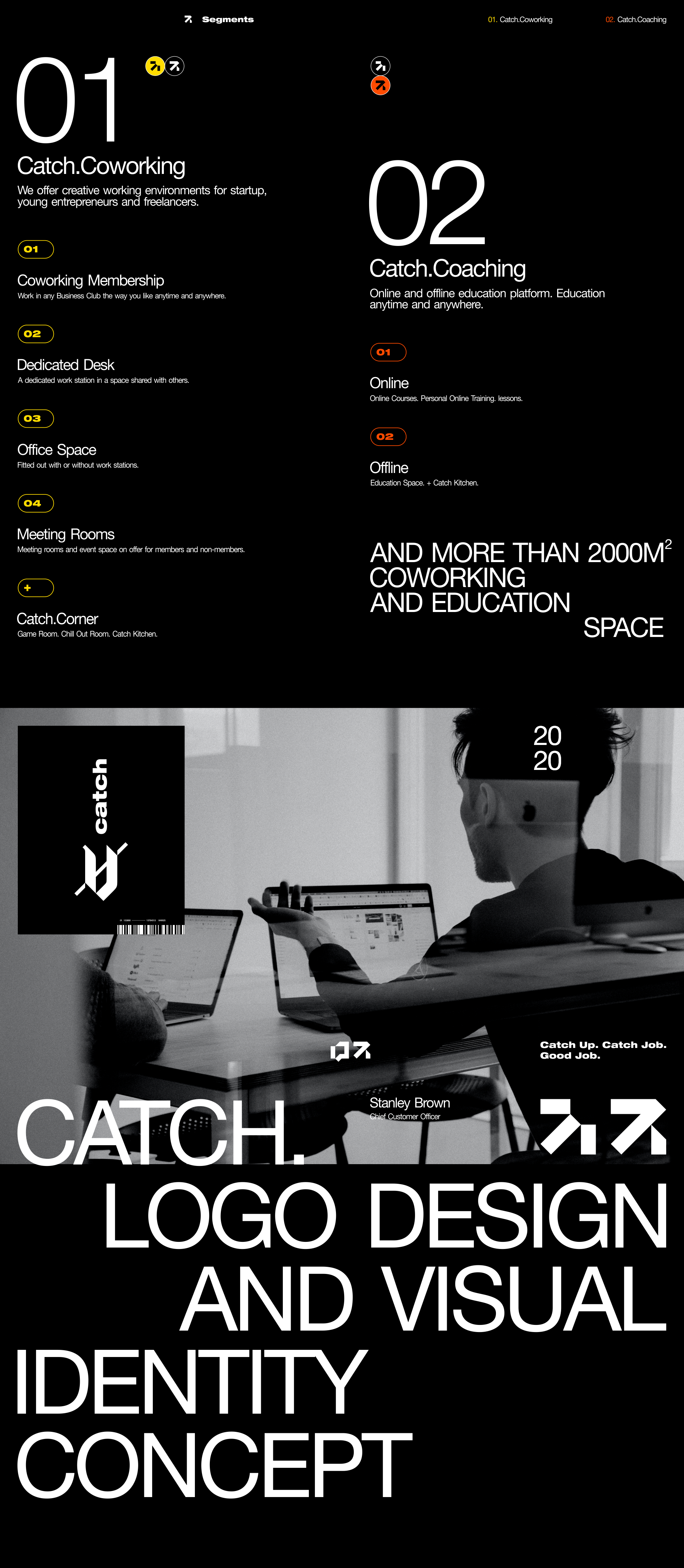 Catch — Visual Identity Concept — Изображение №2 — Брендинг, Графика на Dprofile