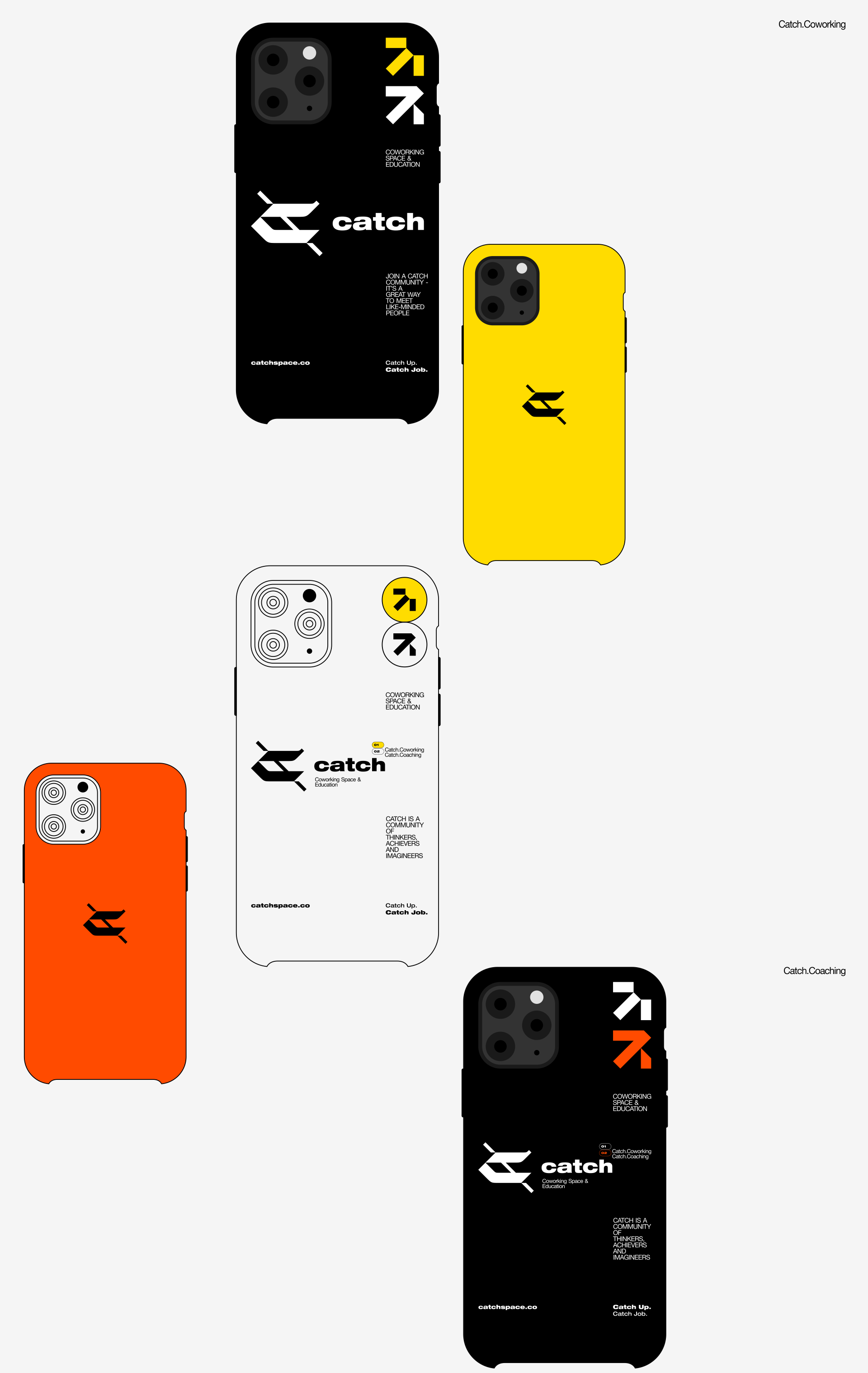 Catch — Visual Identity Concept — Изображение №19 — Брендинг, Графика на Dprofile