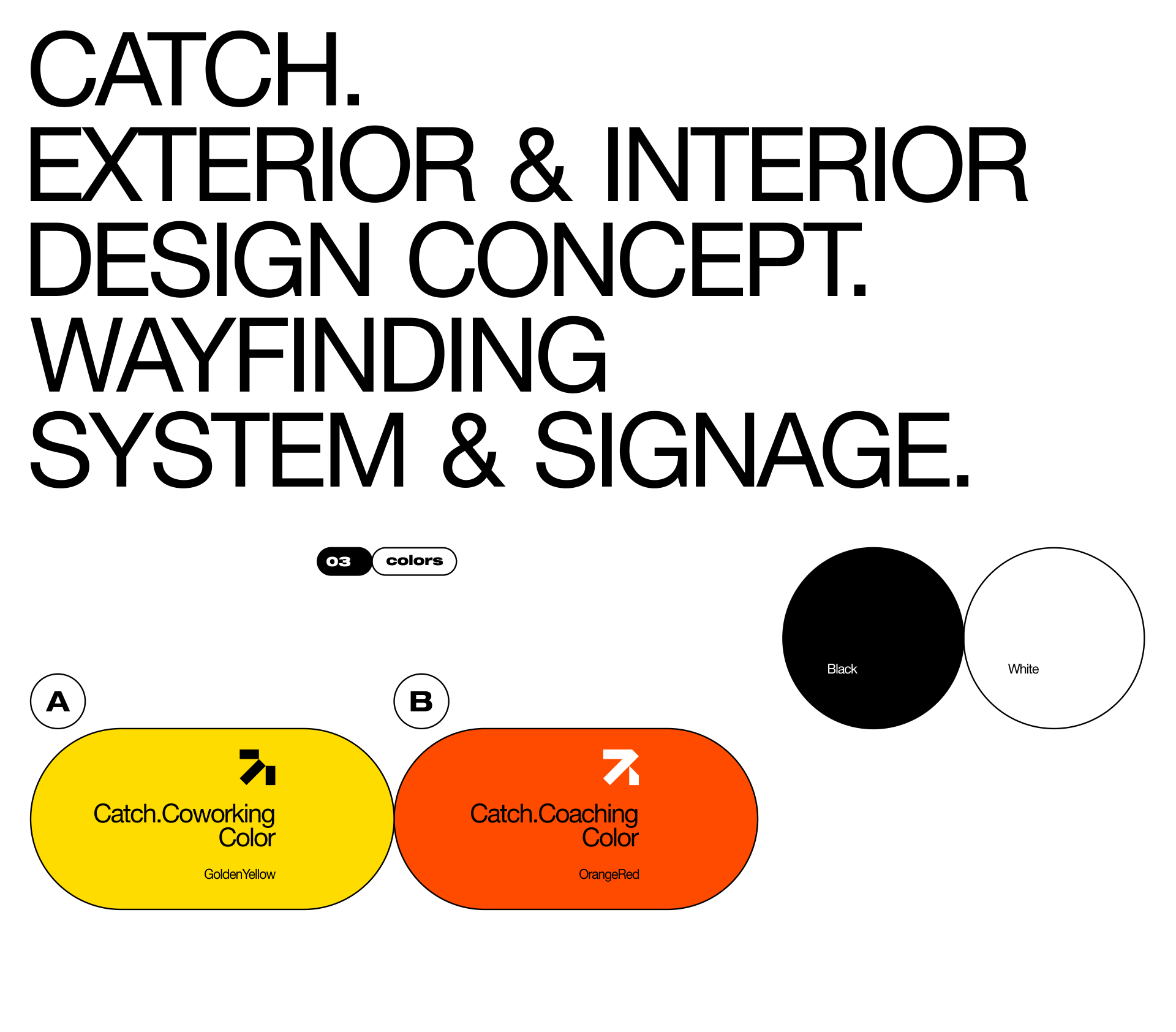 Catch — Wayfinding System Concept — Изображение №3 — Брендинг, Графика на Dprofile