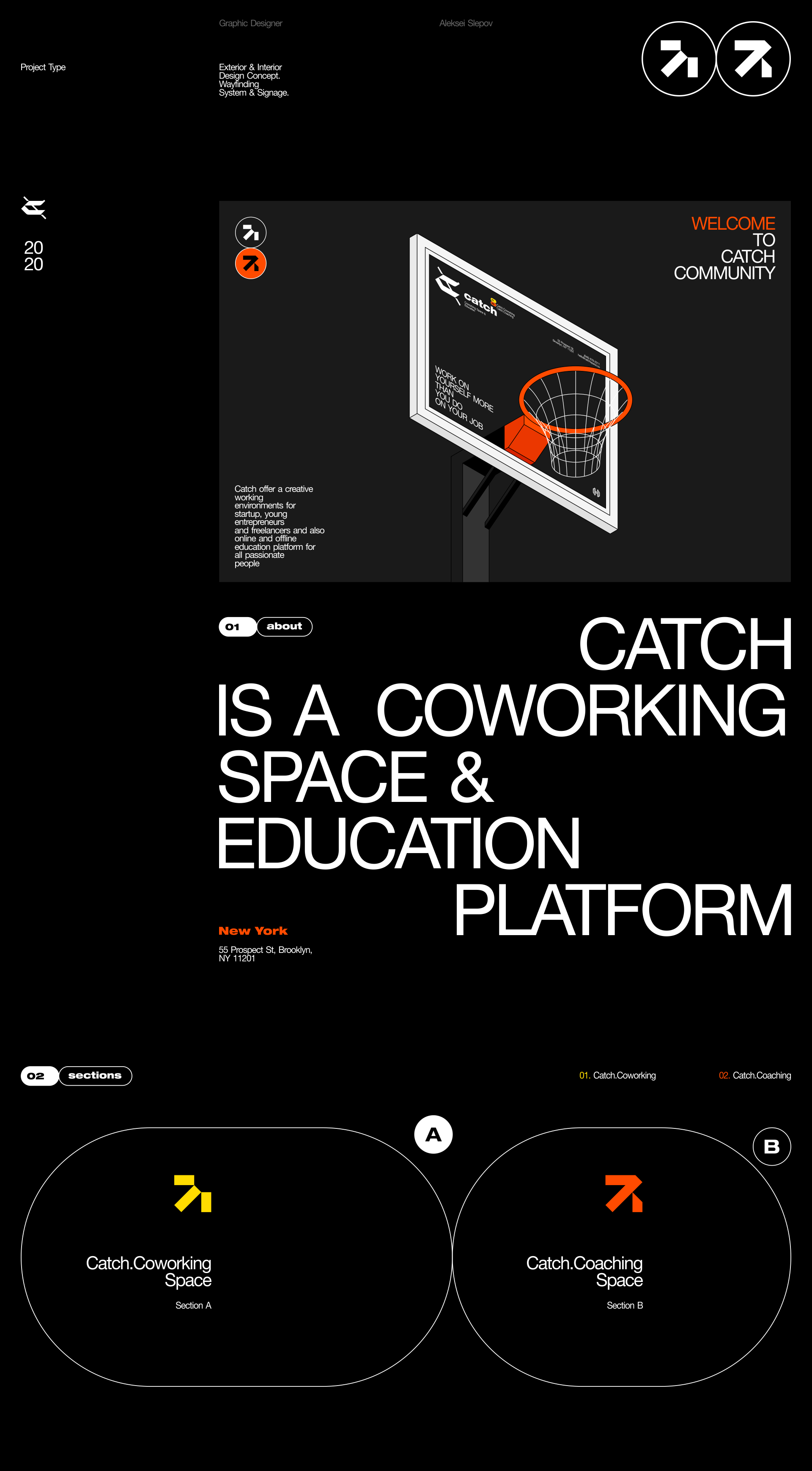 Catch — Wayfinding System Concept — Изображение №1 — Брендинг, Графика на Dprofile