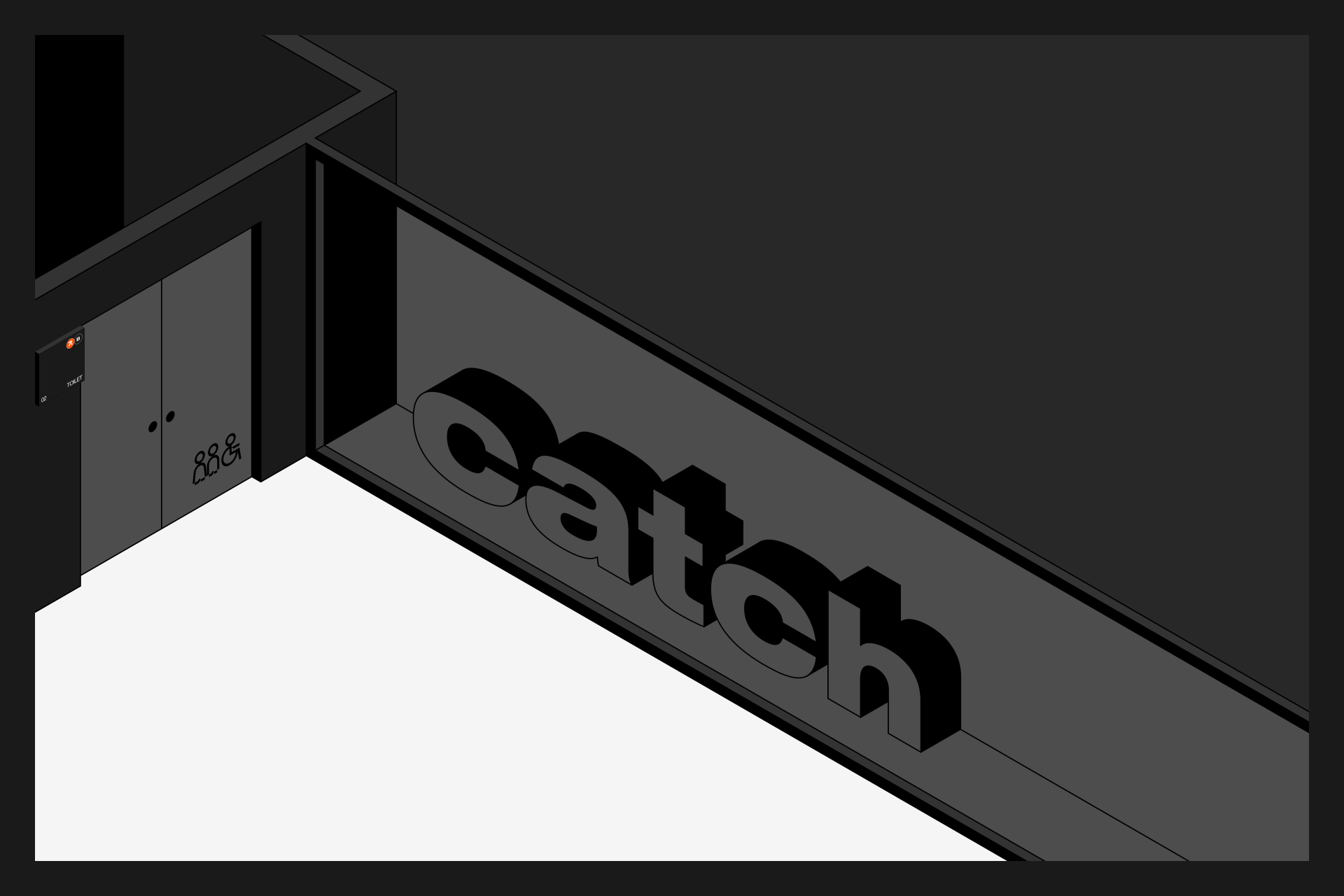 Catch — Wayfinding System Concept — Изображение №18 — Брендинг, Графика на Dprofile
