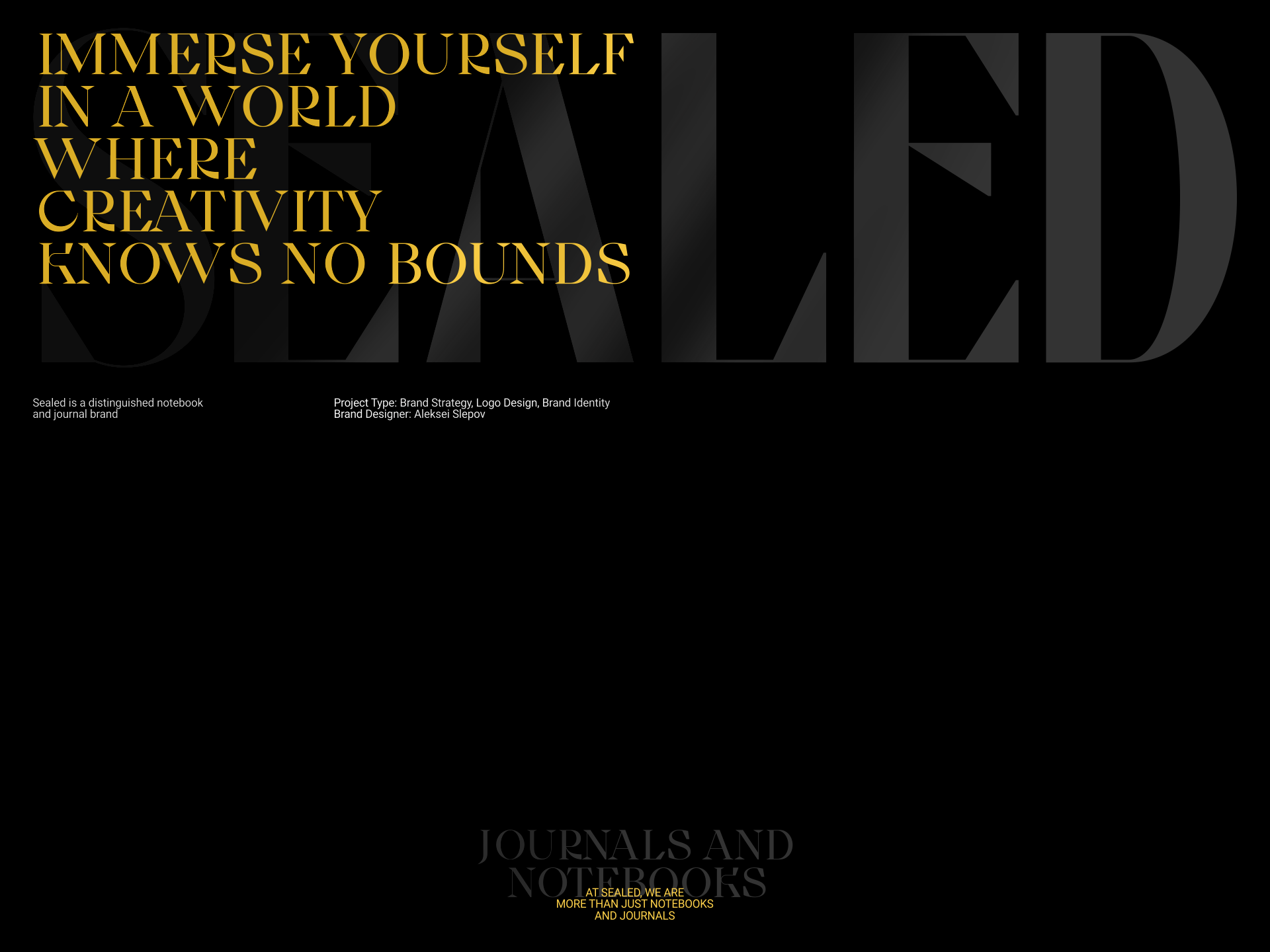 Sealed — Brand Identity — Изображение №35 — Брендинг, Графика на Dprofile