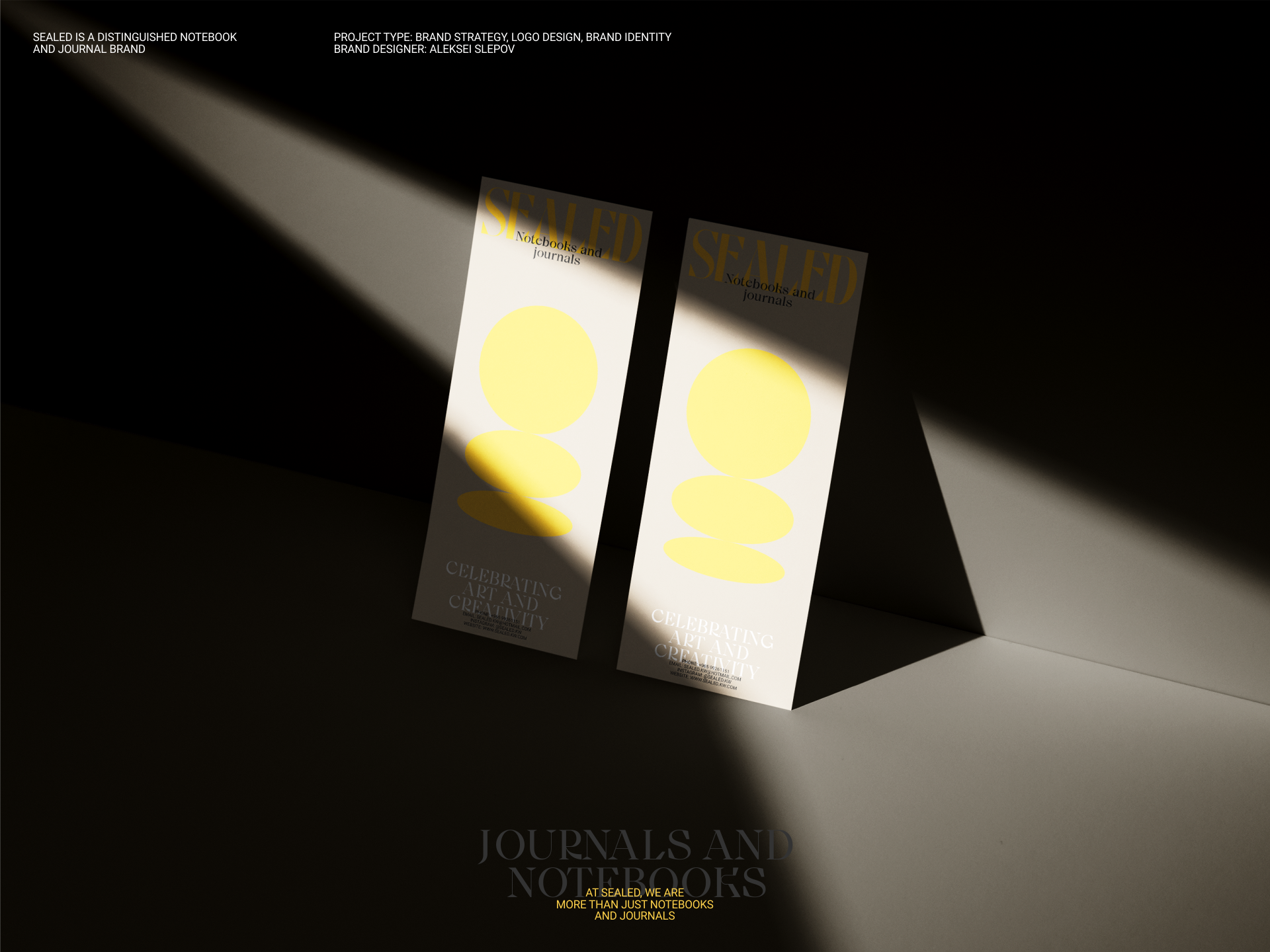 Sealed — Brand Identity — Изображение №1 — Брендинг, Графика на Dprofile