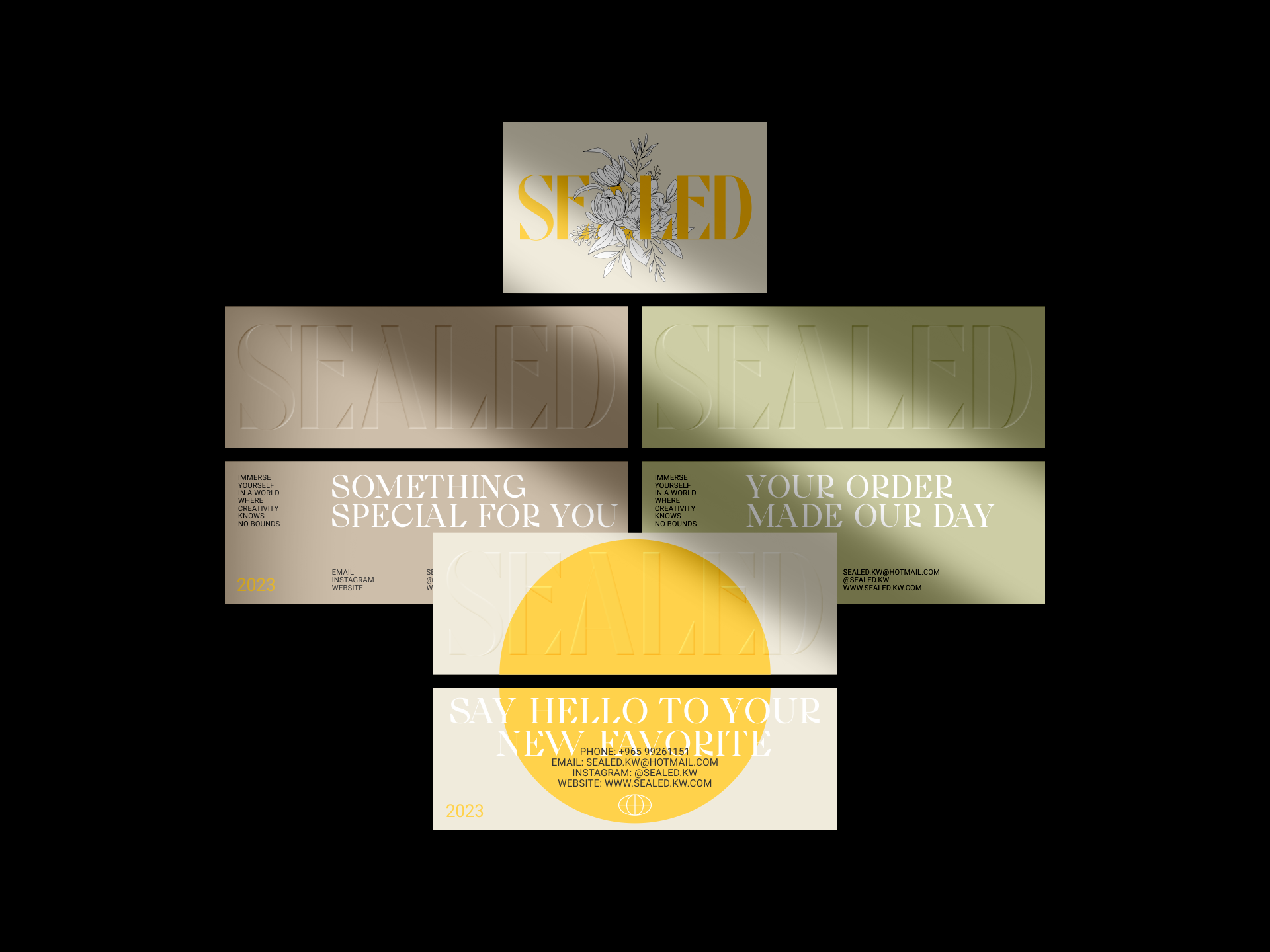 Sealed — Brand Identity — Изображение №12 — Брендинг, Графика на Dprofile
