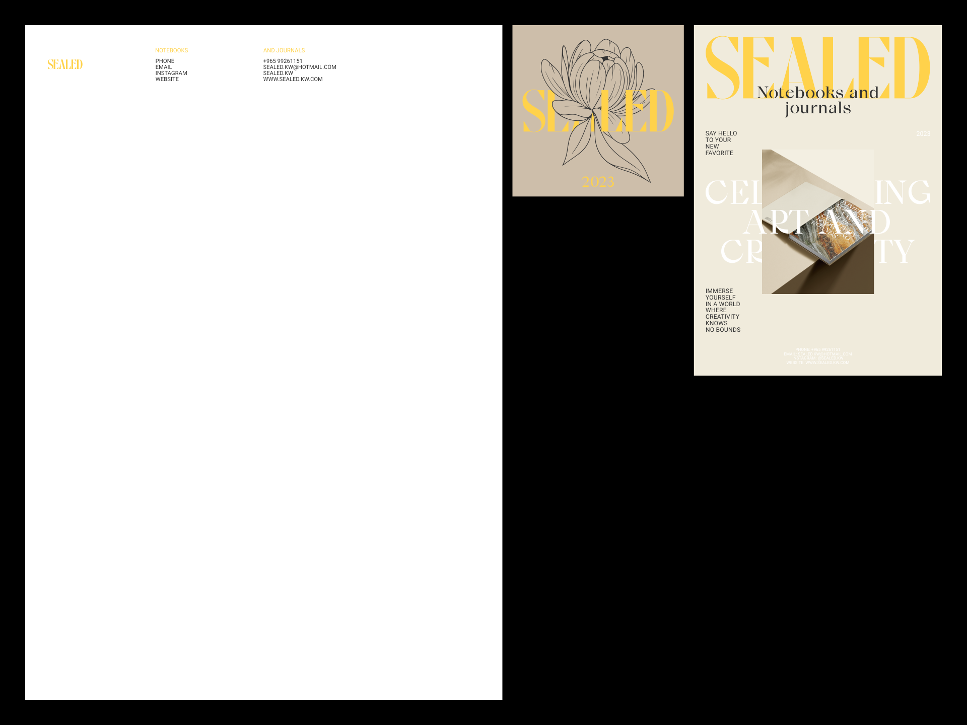 Sealed — Brand Identity — Изображение №14 — Брендинг, Графика на Dprofile